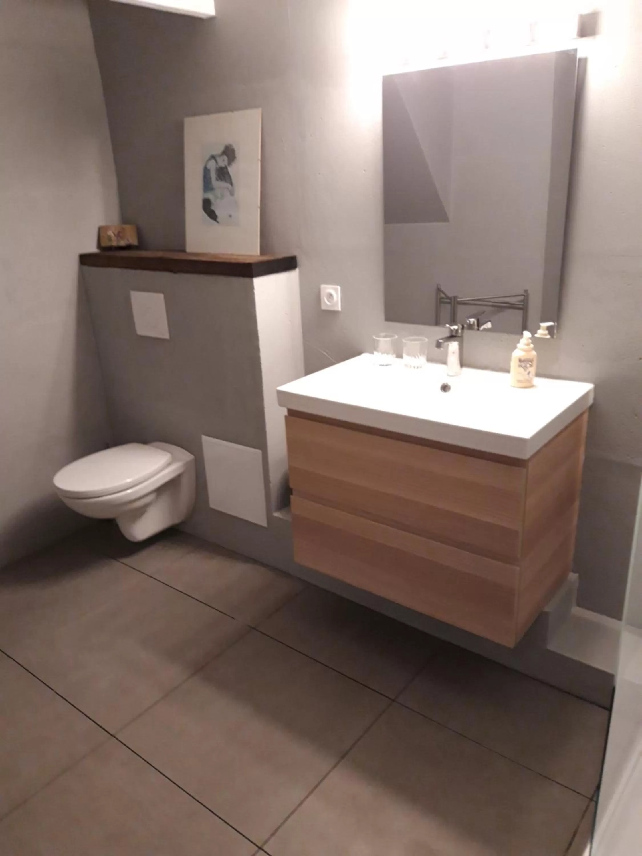 Bathroom in Chambres d'Hôtes Aux Tournesols