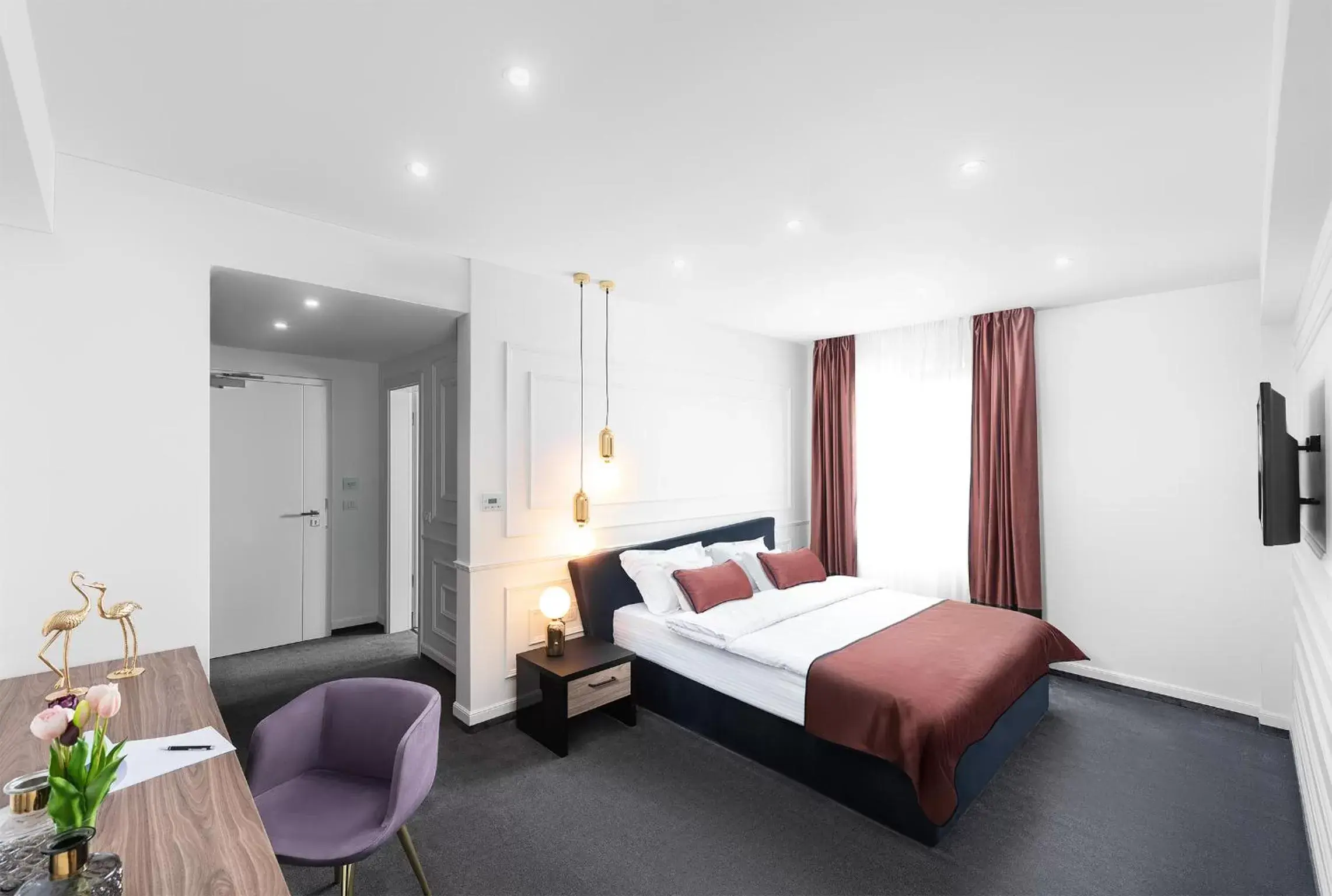 Deluxe Double or Twin Room in Hotel Del Corso Deluxe Double or Twin Room in Hotel Del Corso