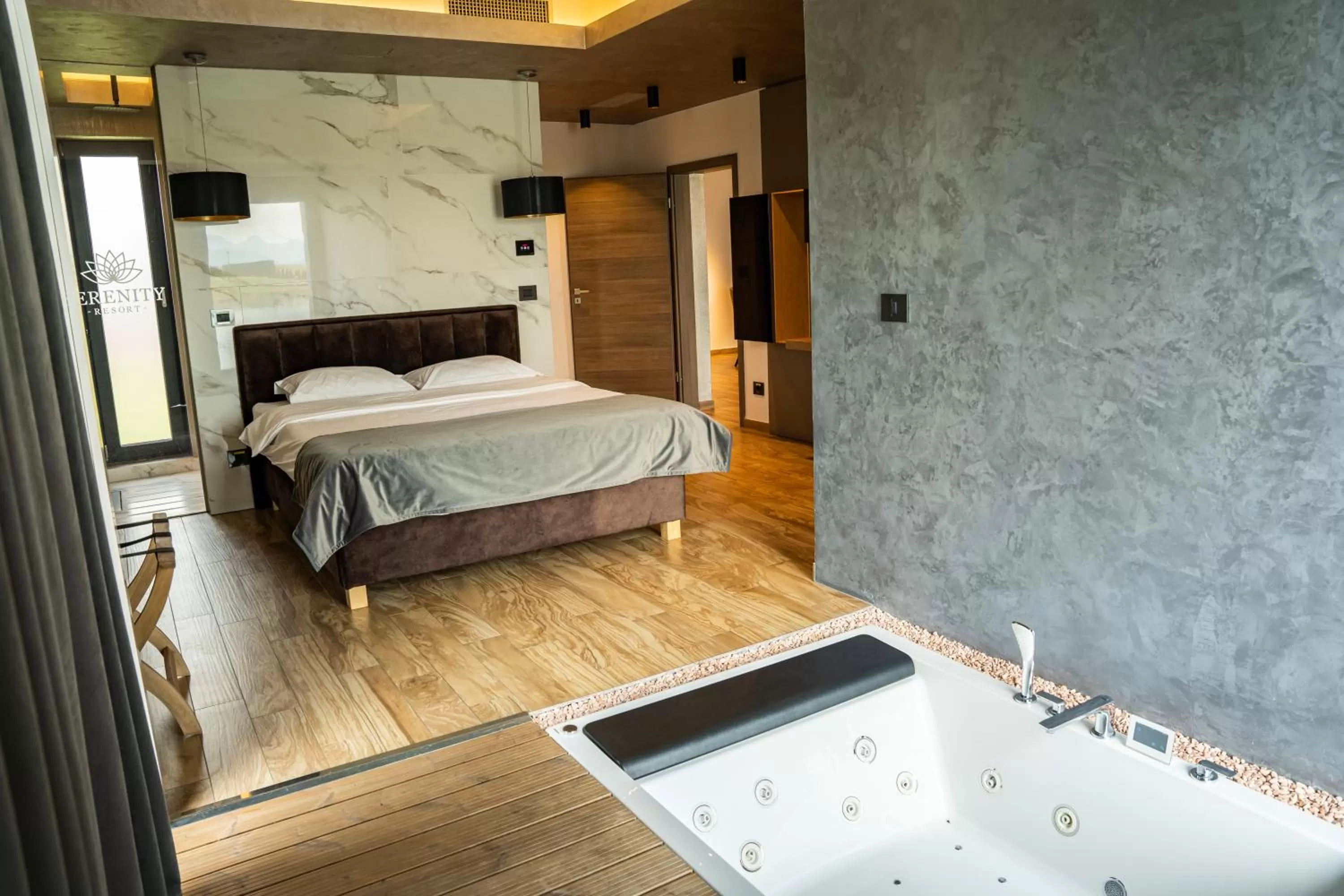 Bedroom, Bed in Serenity Resort