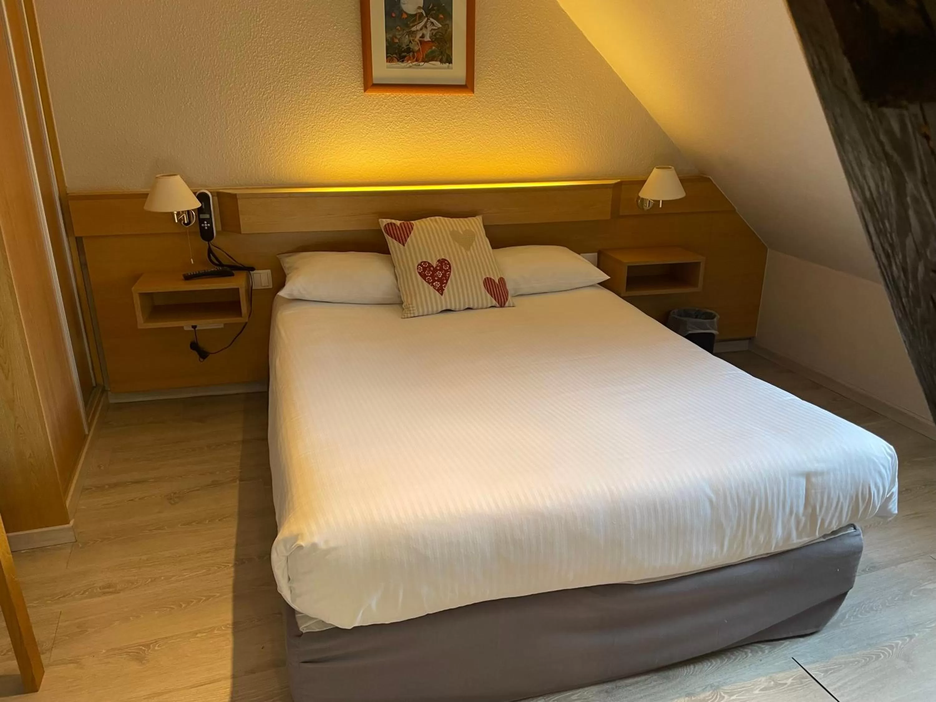 Bed in Hôtel Sainte Odile
