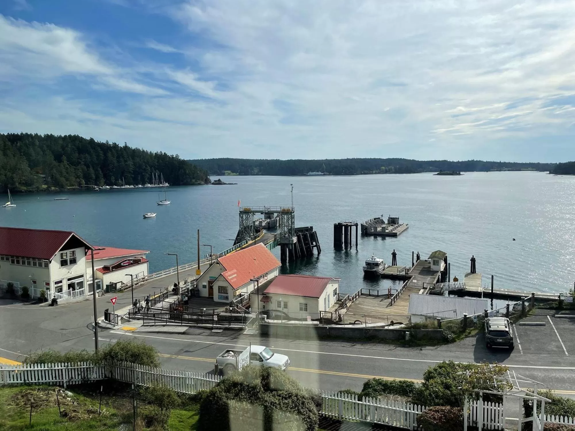 Sea view in Orcas Hotel