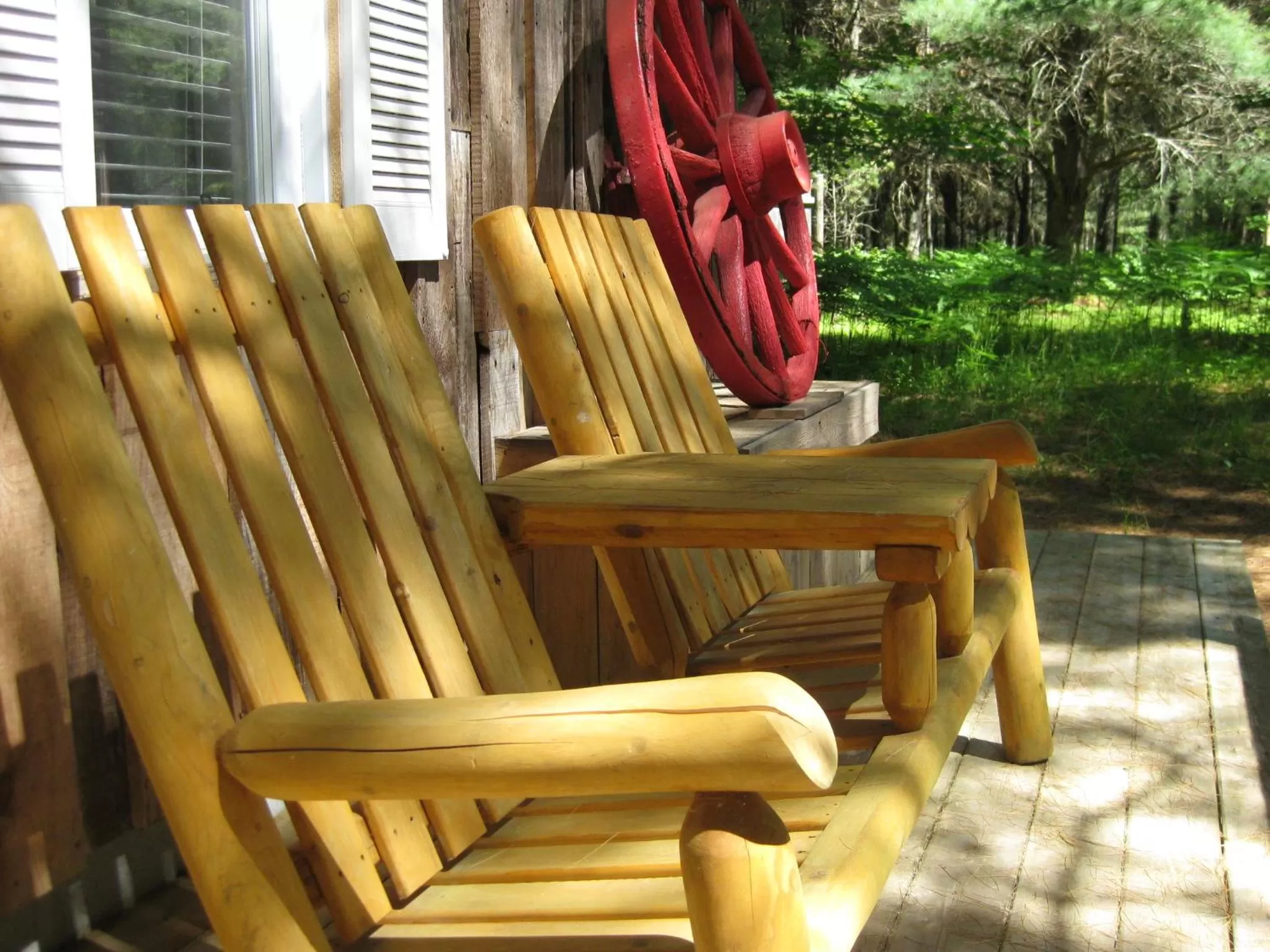 Patio in Auberge le Cosy Tremblant