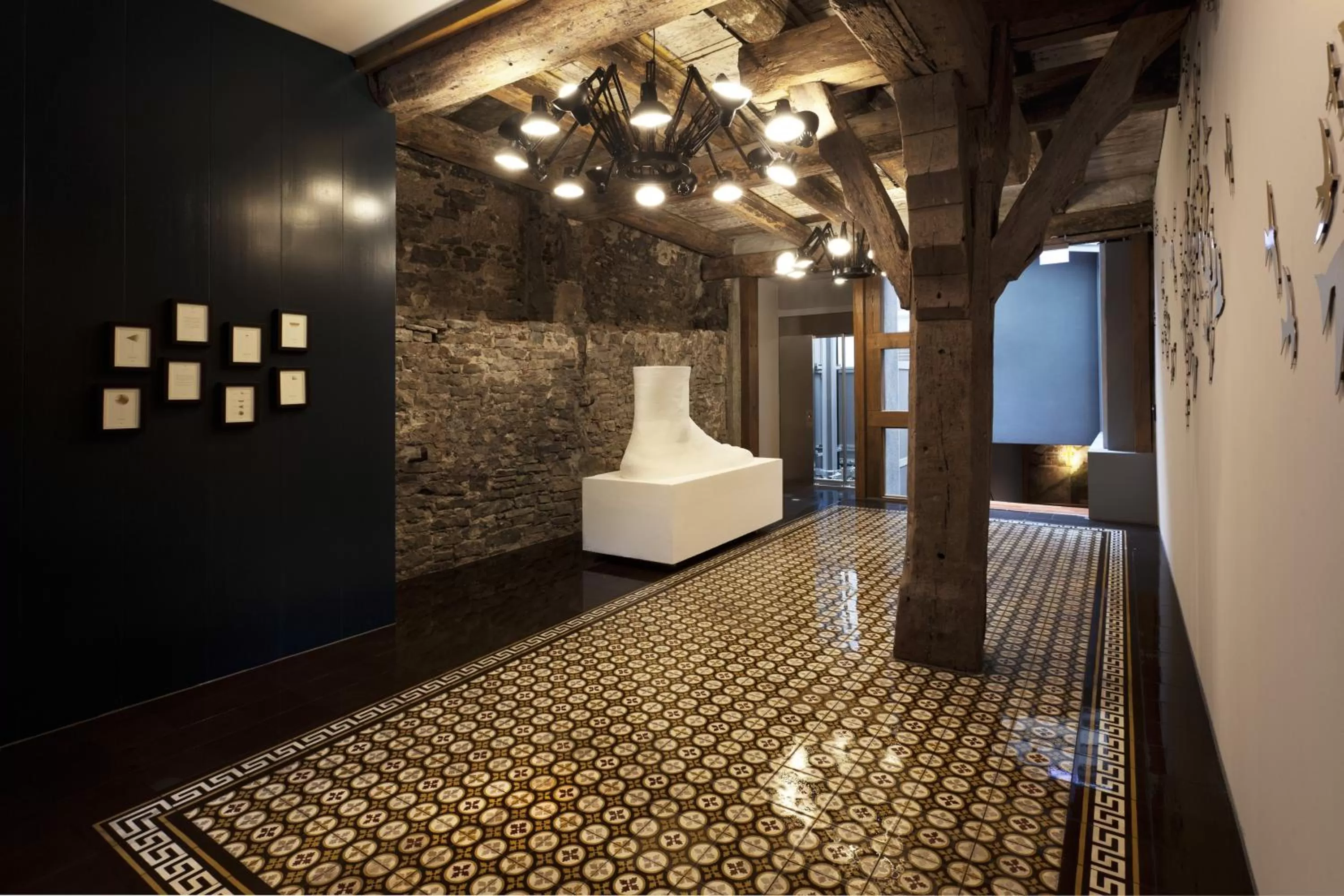 Lobby or reception in Hotel Scholl