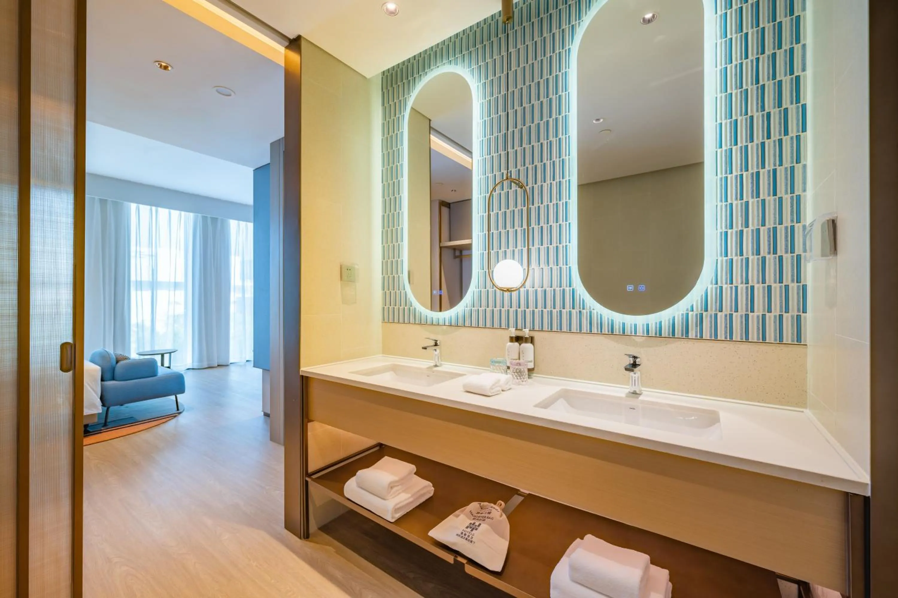 towels in EVEN Hotels Shanghai Expo by IHG