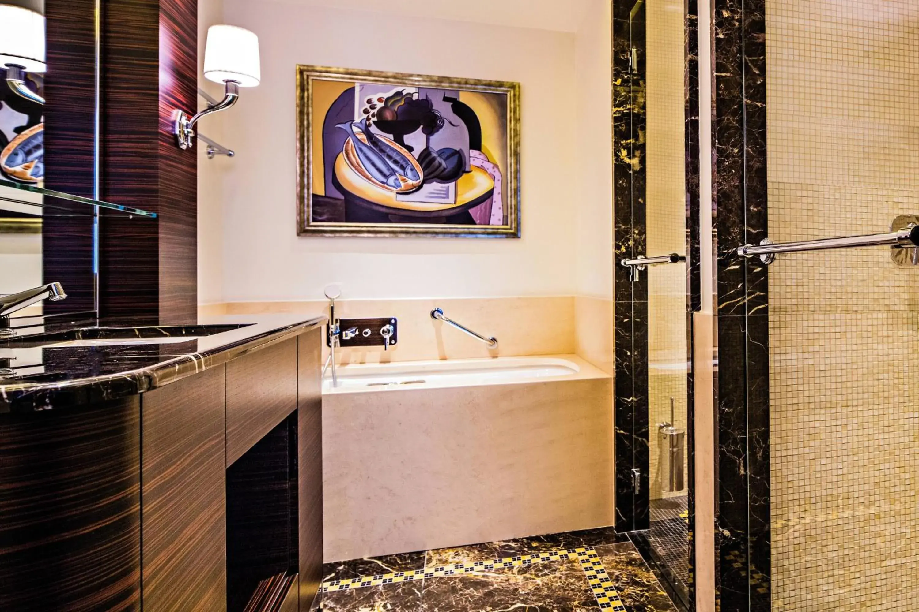 Mosaic Twin beds, 1 Bedroom Suite, 2 Twin/Single Bed(s) in Prince de Galles, a Luxury Collection hotel, Paris Mosaic Twin beds, 1 Bedroom Suite, 2 Twin/Single Bed(s) in Prince de Galles, a Luxury Collection hotel, Paris