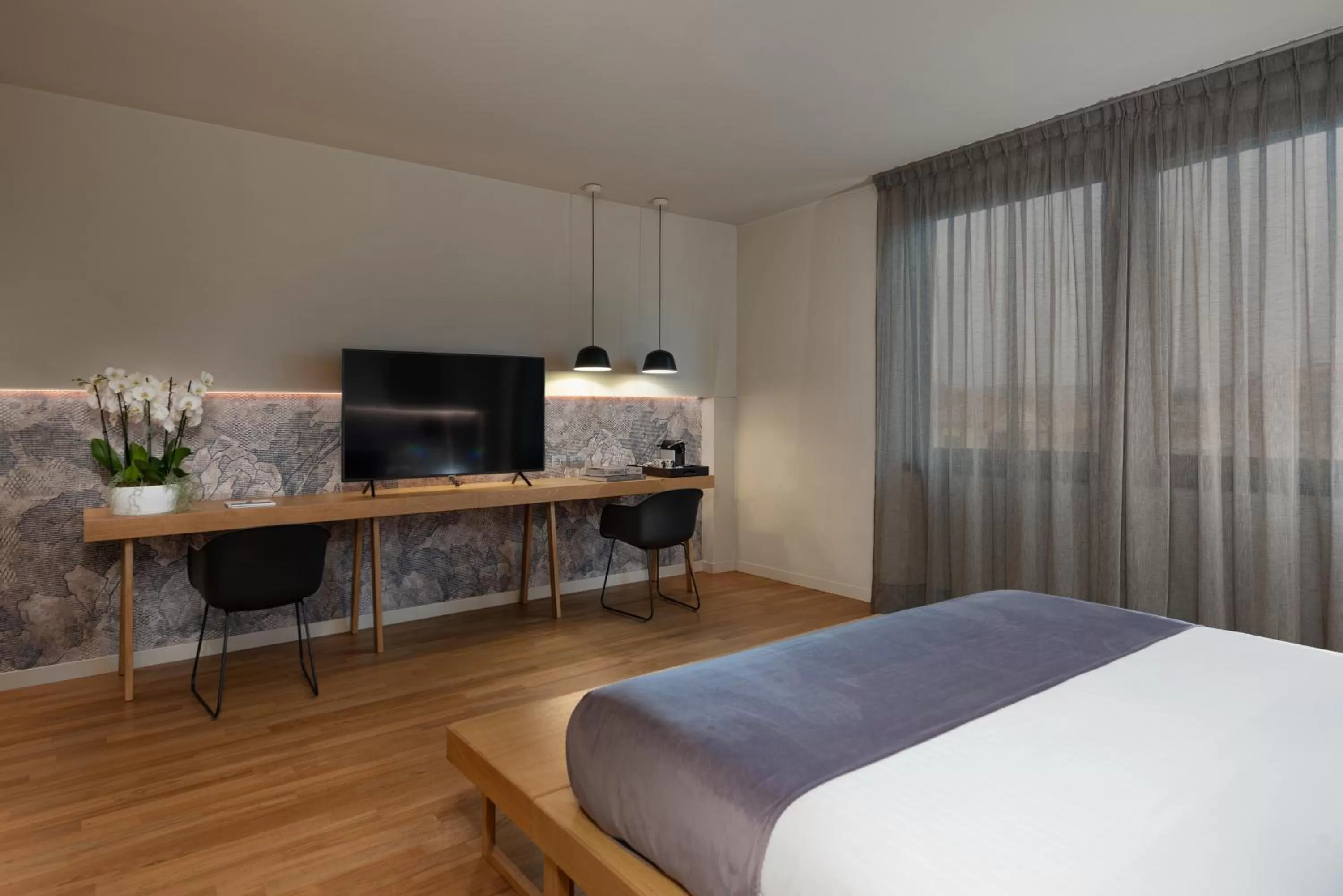 Photo of the whole room, Bed in Hotel Leopardi