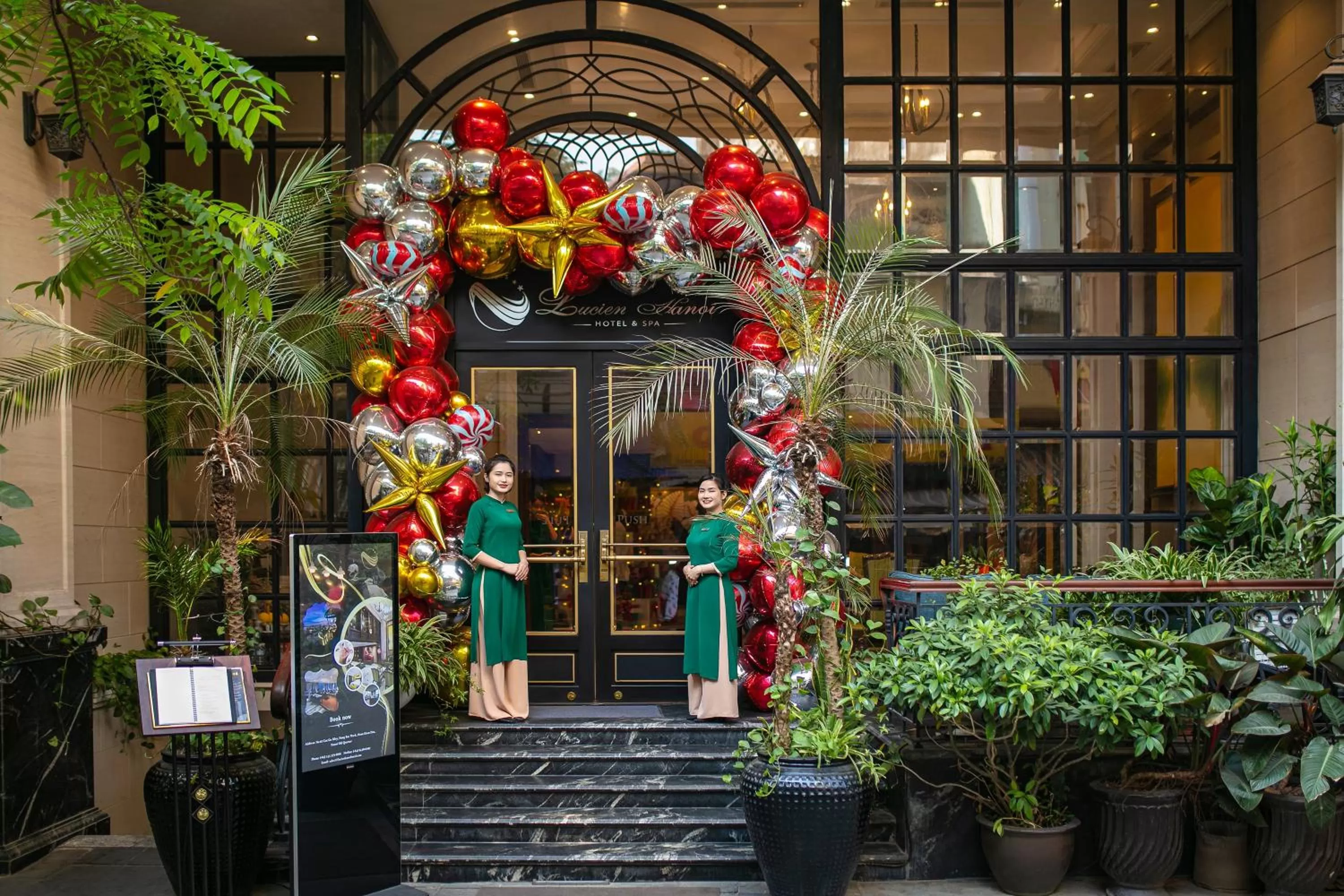 Property building in Lucien Hanoi Lakeside Hotel & Rooftop