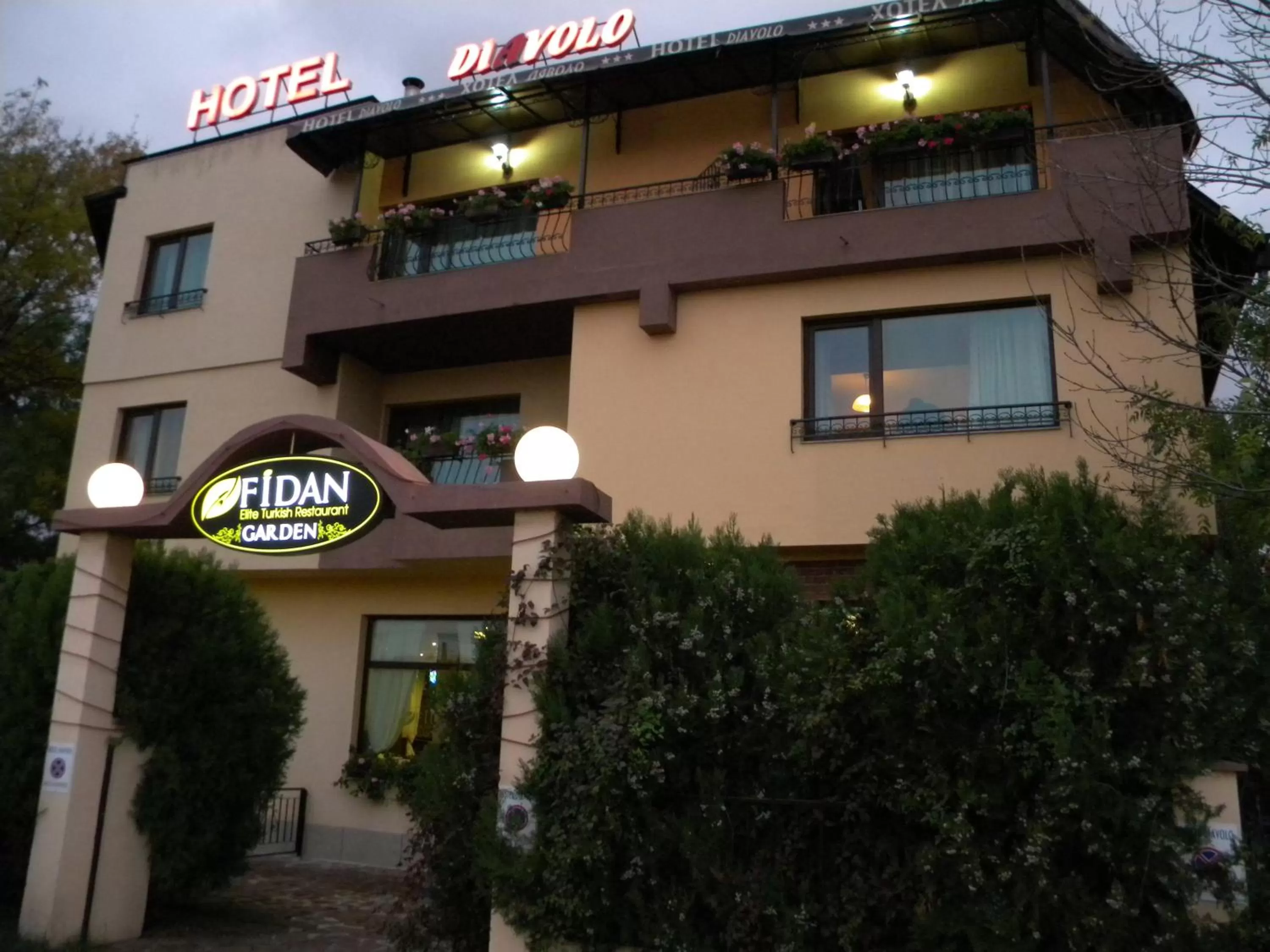 On site, Property Building in Hotel Diavolo