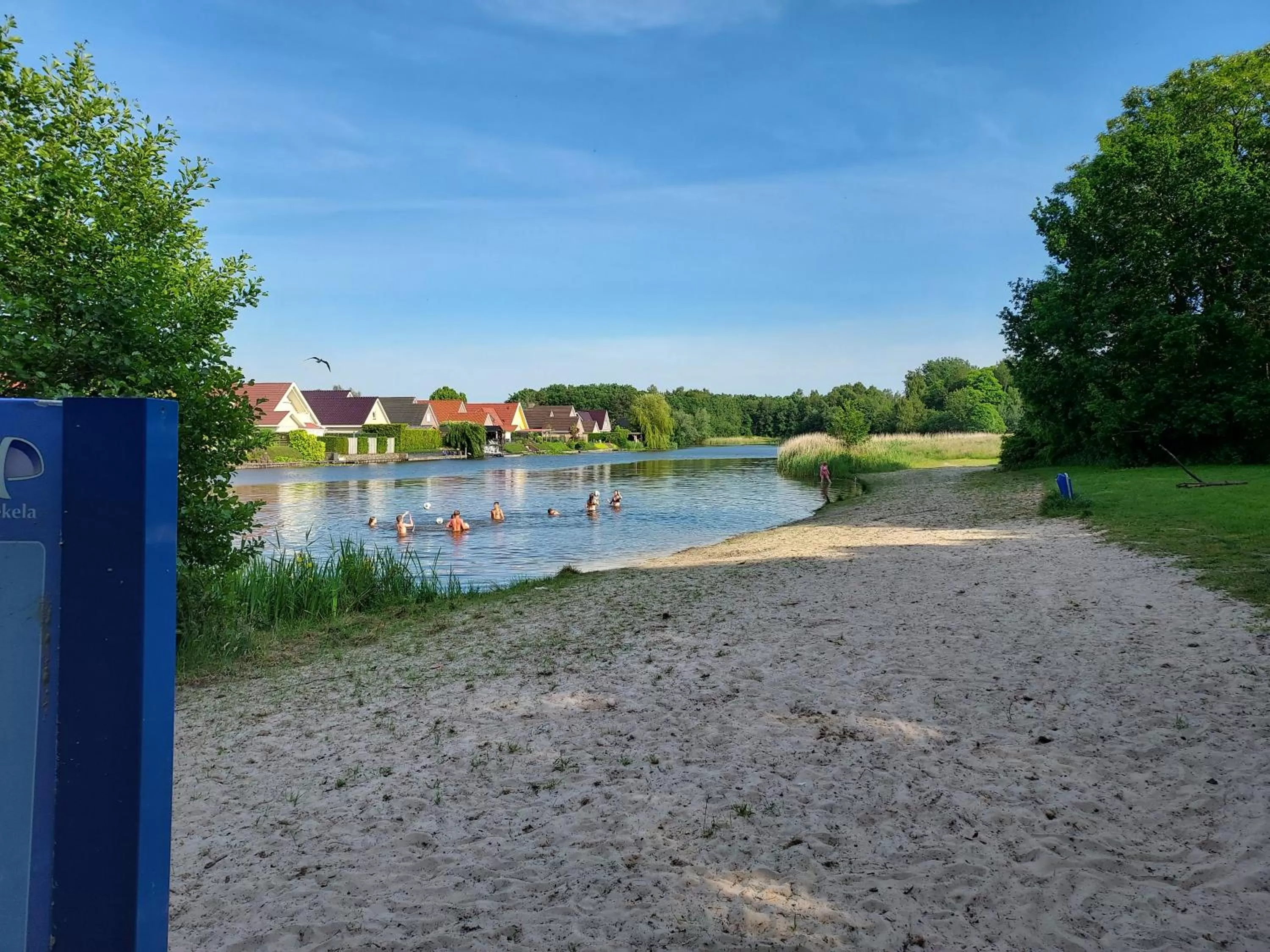 Beach in B&B de Wiekeborg