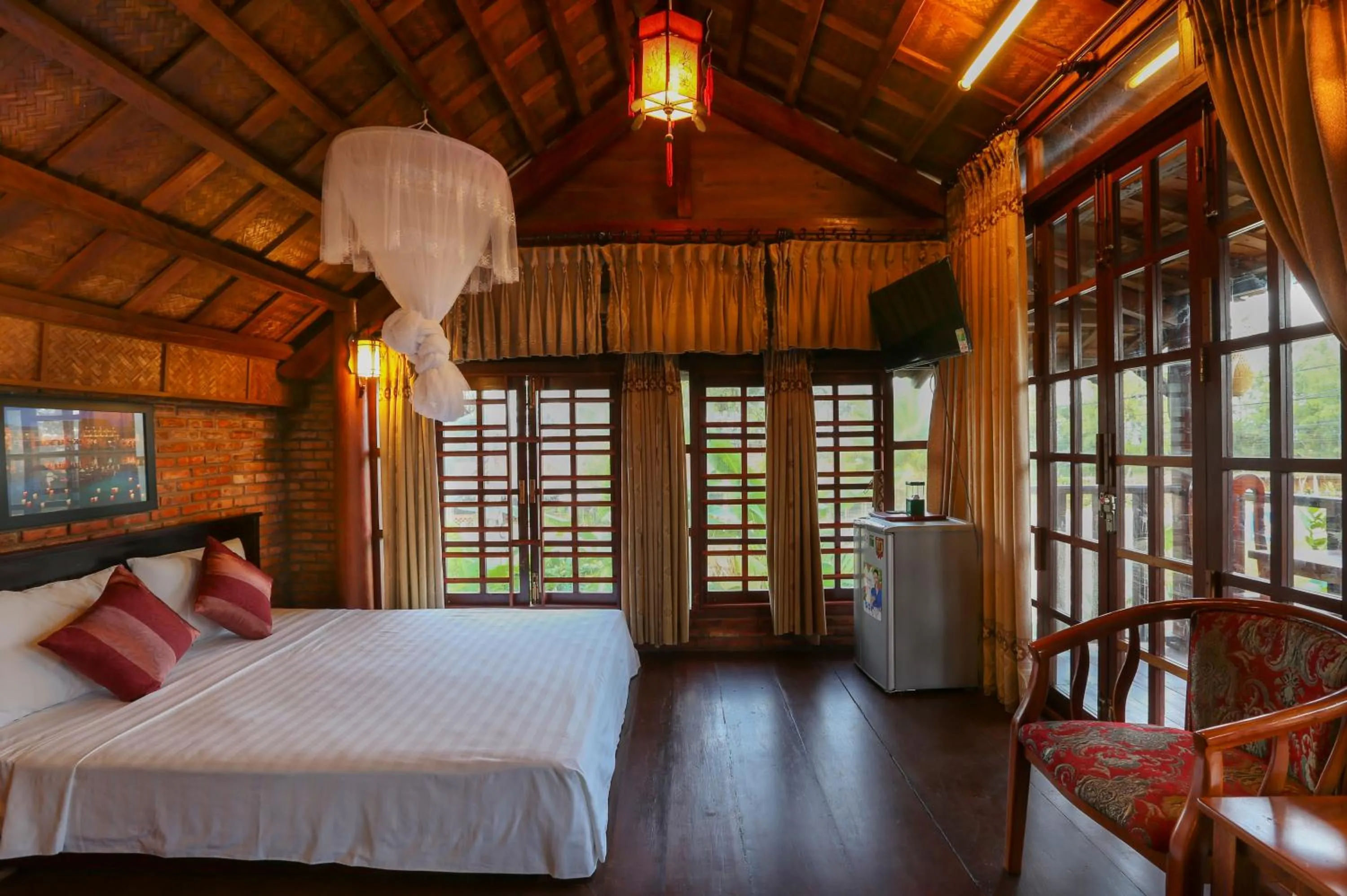 Bedroom, Bed in Seaside An Bang Homestay