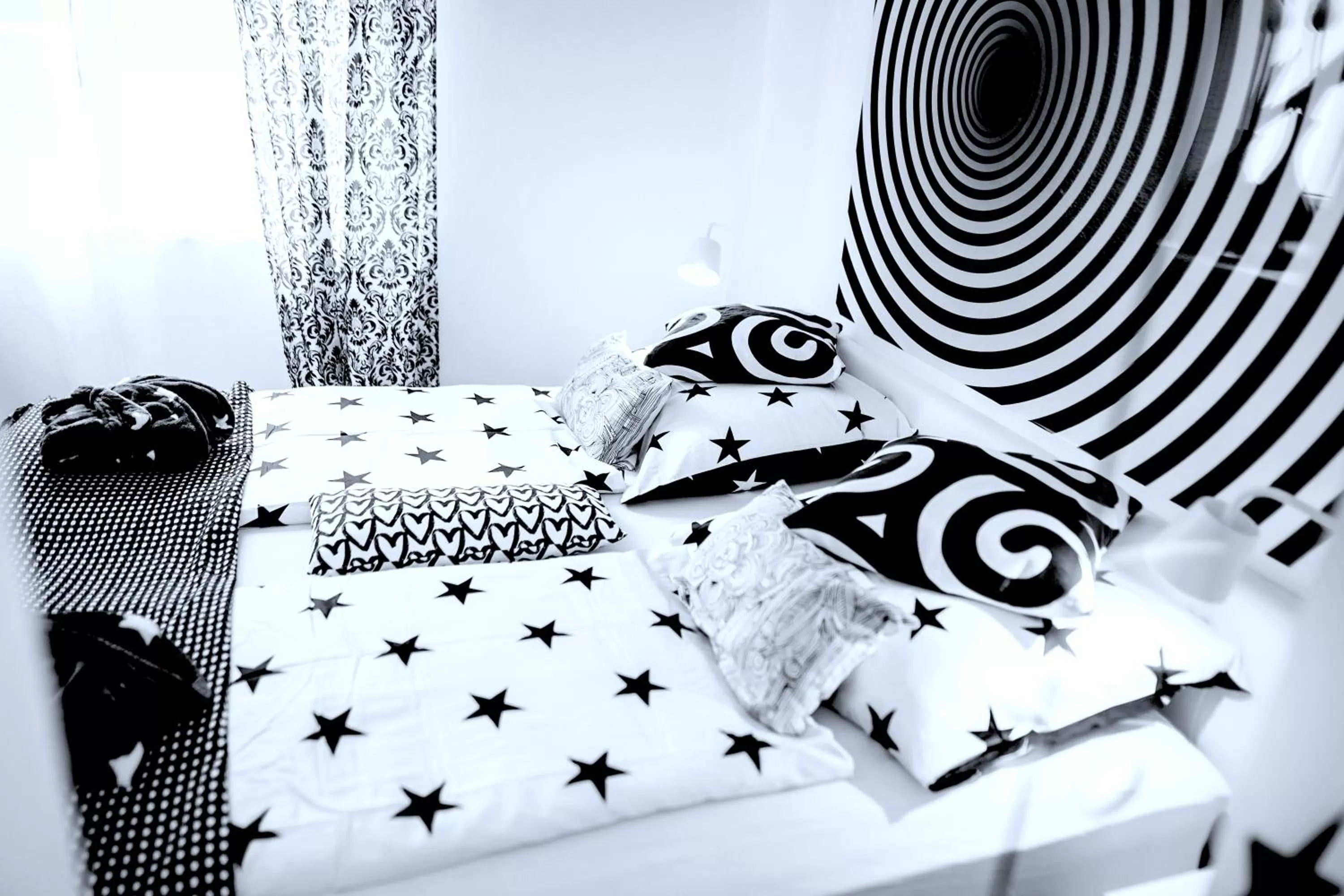 Bed in Das Hotel Stern 24h self-check-in