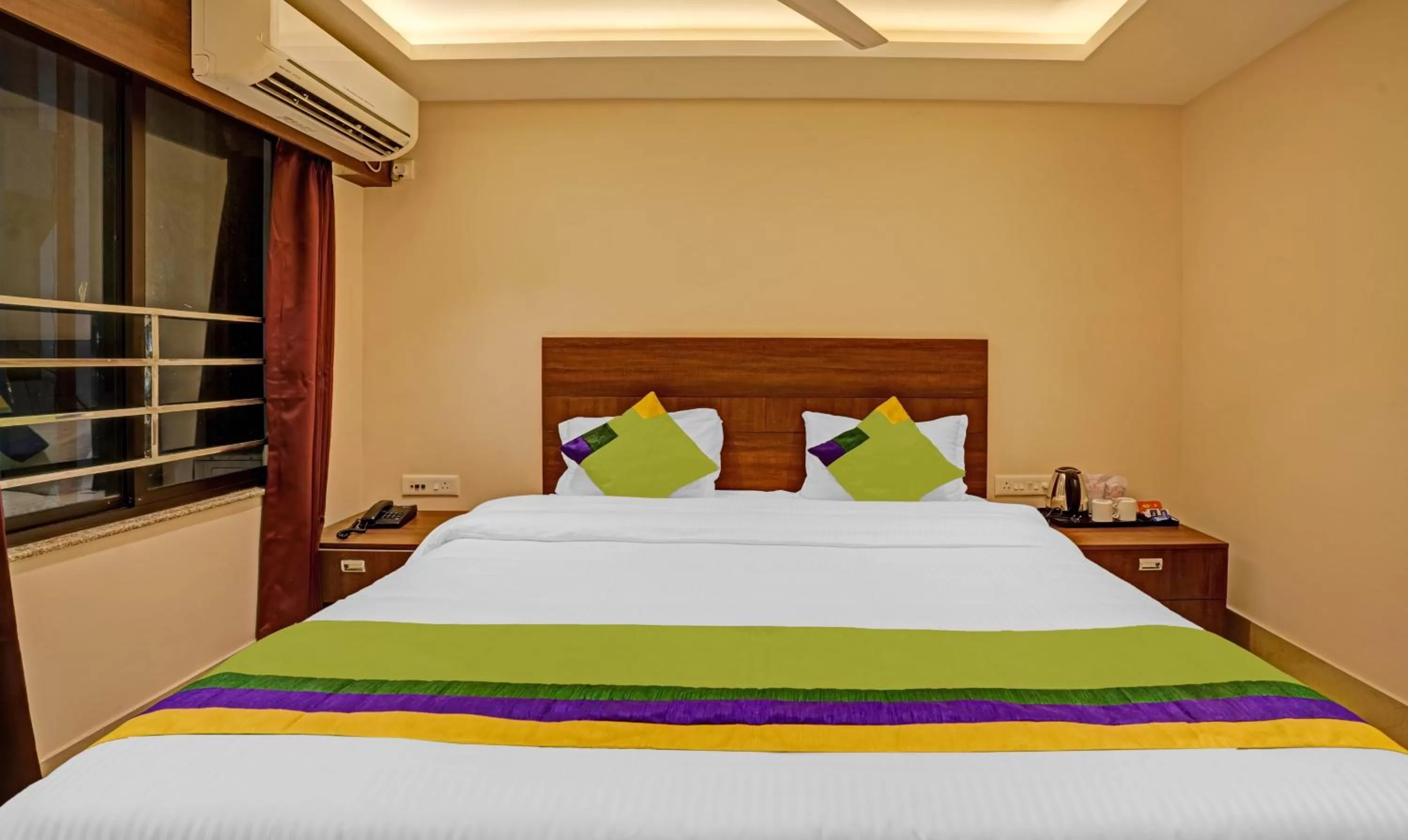 Bedroom, Bed in Treebo Indrapuri Hotel & Resort, Siliguri Junction