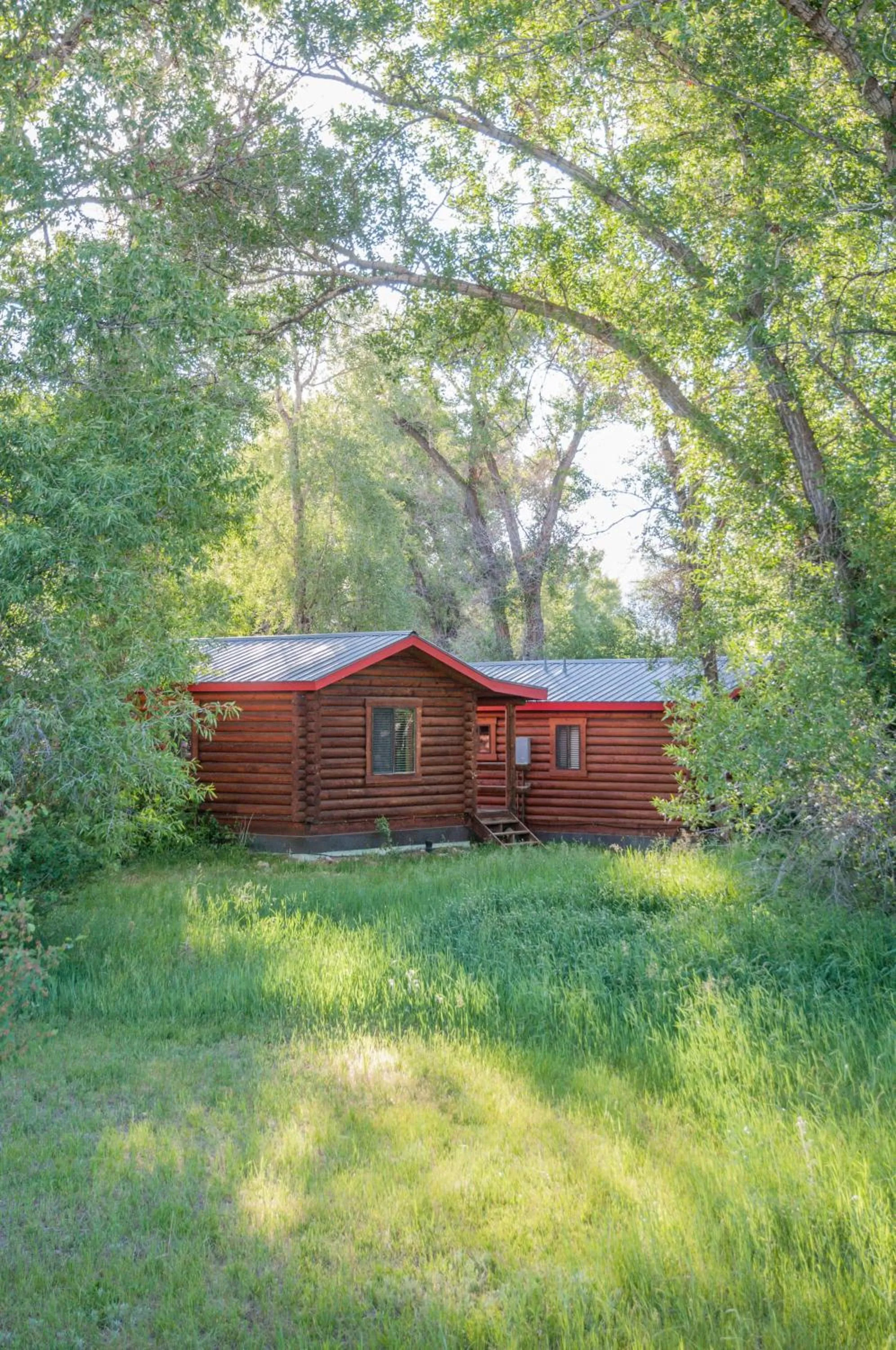 Landmark view in Teton Valley Cabins