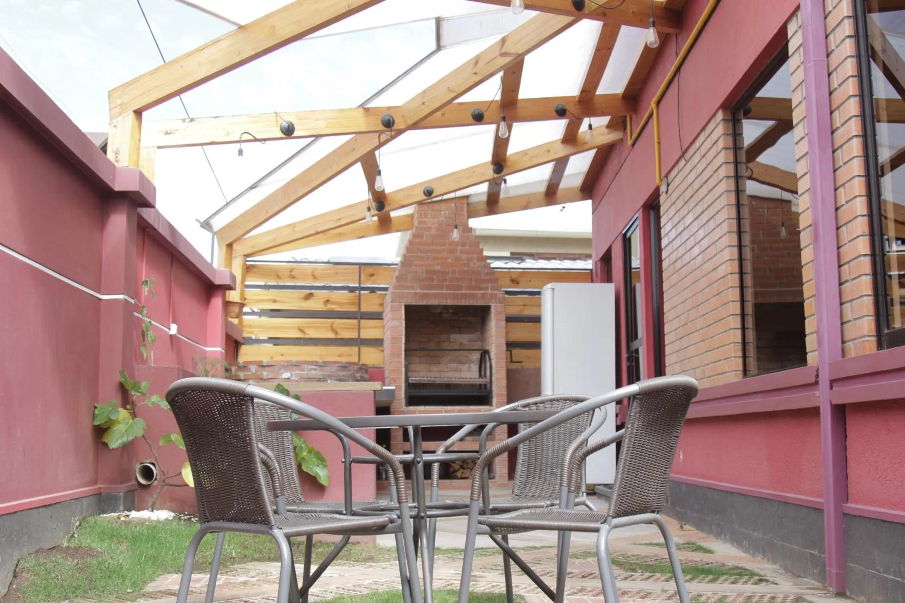 BBQ facilities in The Grand La Paz Experience Hotel Boutique