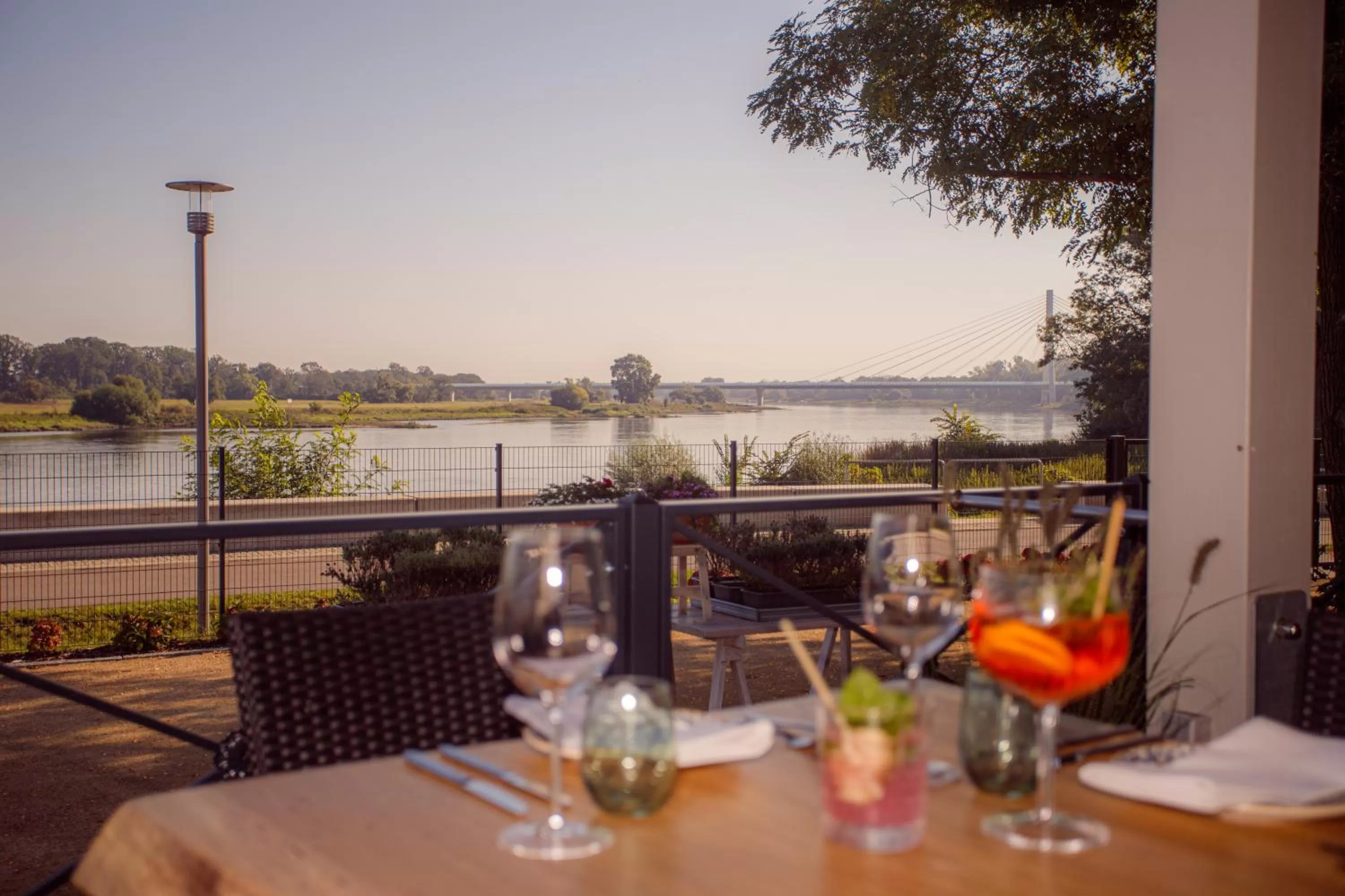 Restaurant/places to eat in WELTRAD Am Fluß Restaurant & Quartier