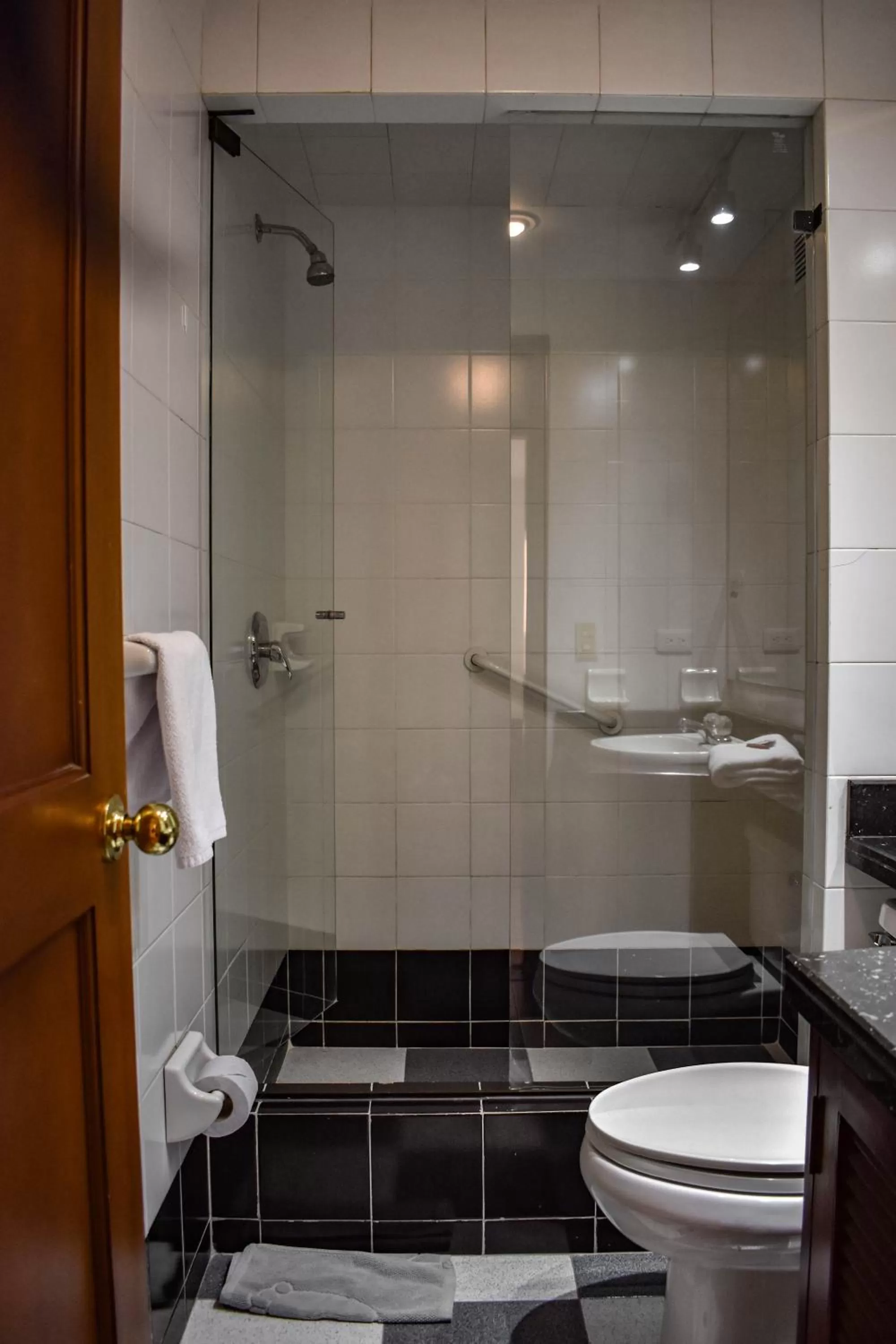 Shower in Cora 96 Street Apartments