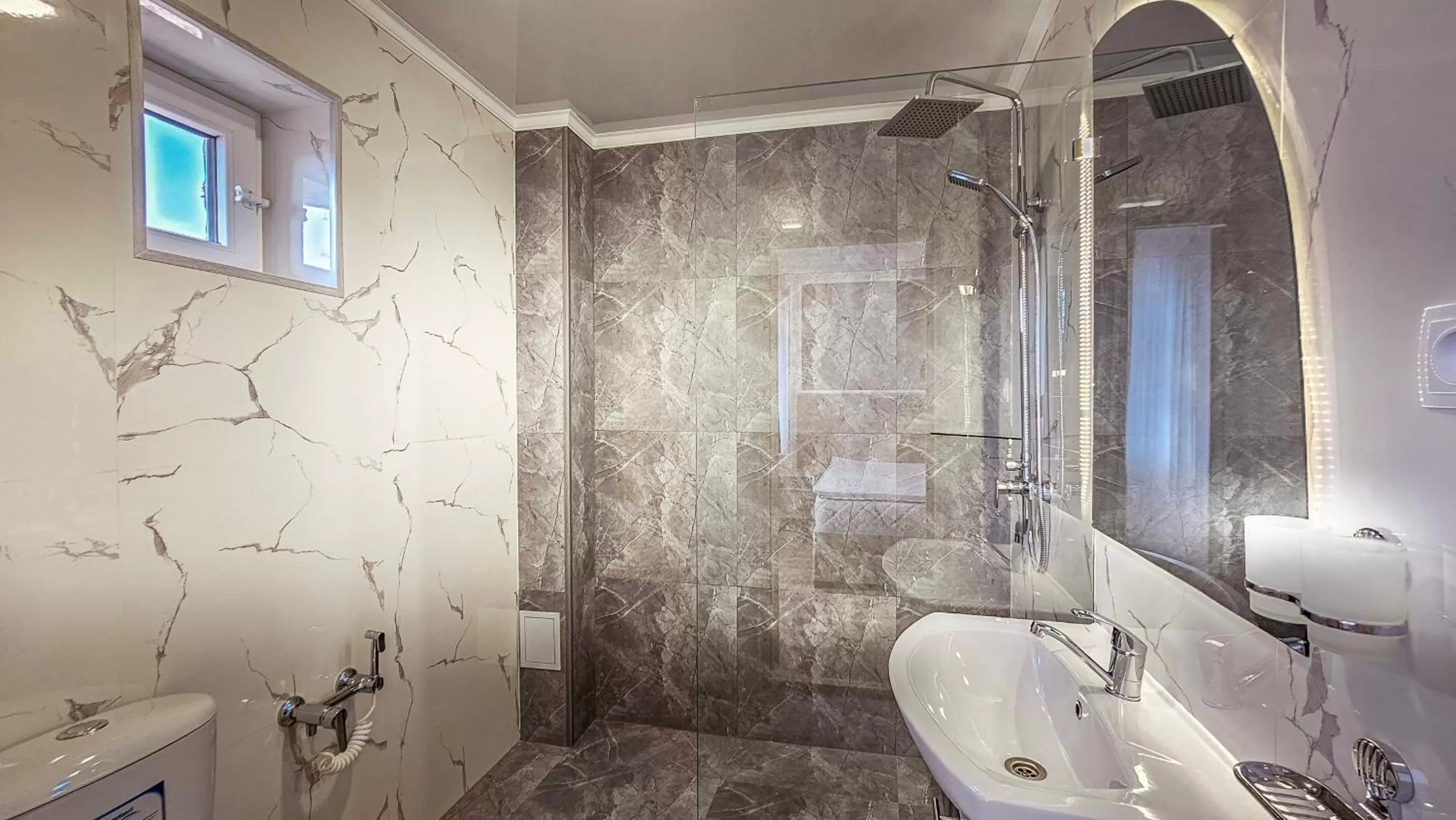 Bathroom in Hotel Bankir Khiva