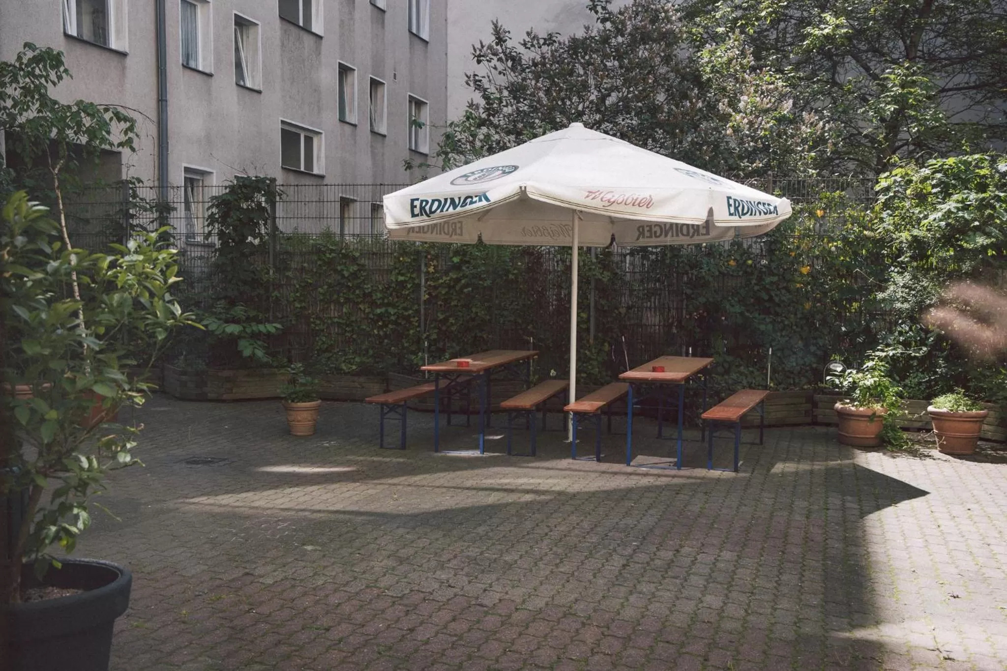 Patio in Happy Hotel Berlin