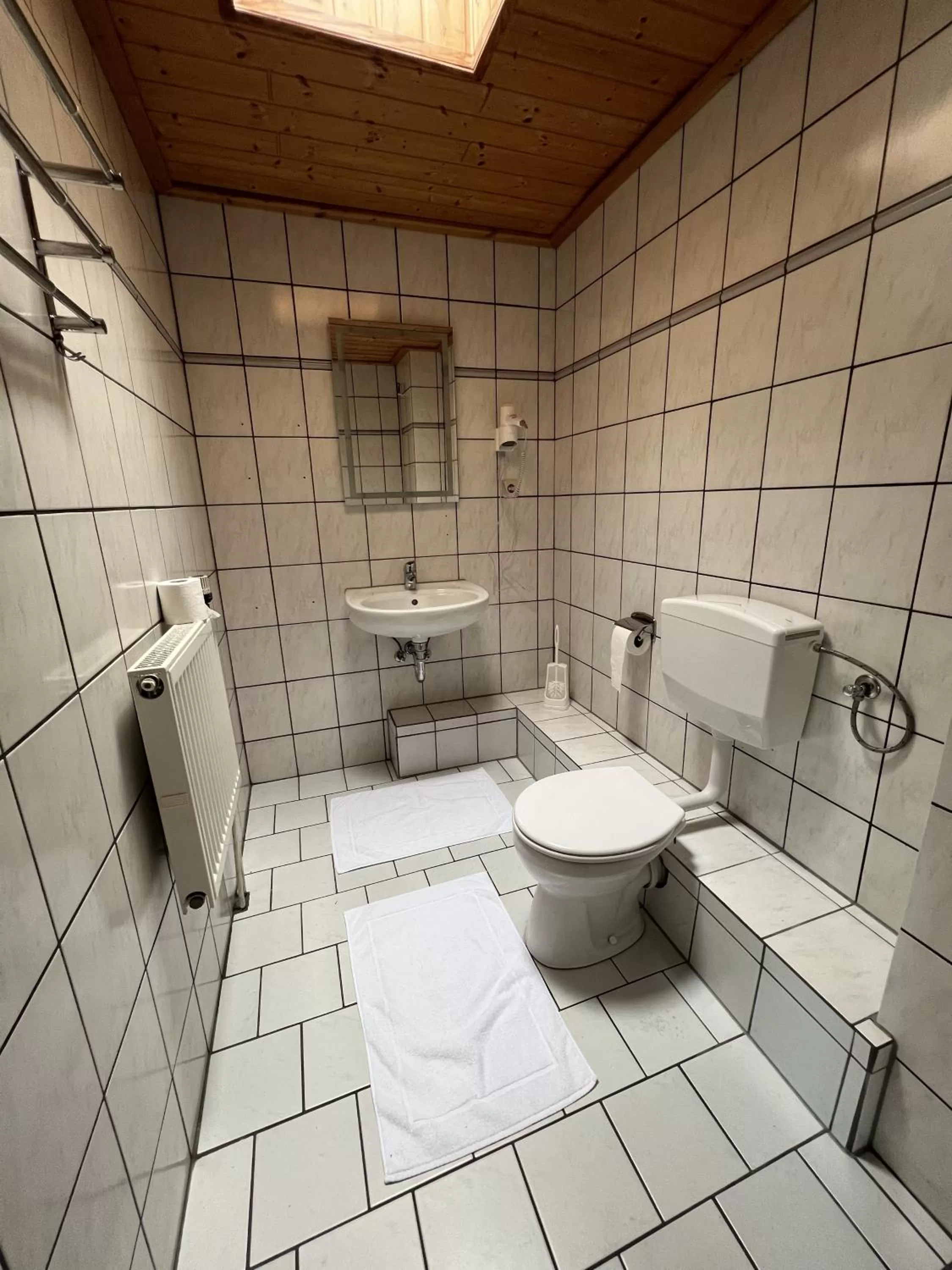 Toilet, Bathroom in Aparthotel Stralsund Studios und Apartments