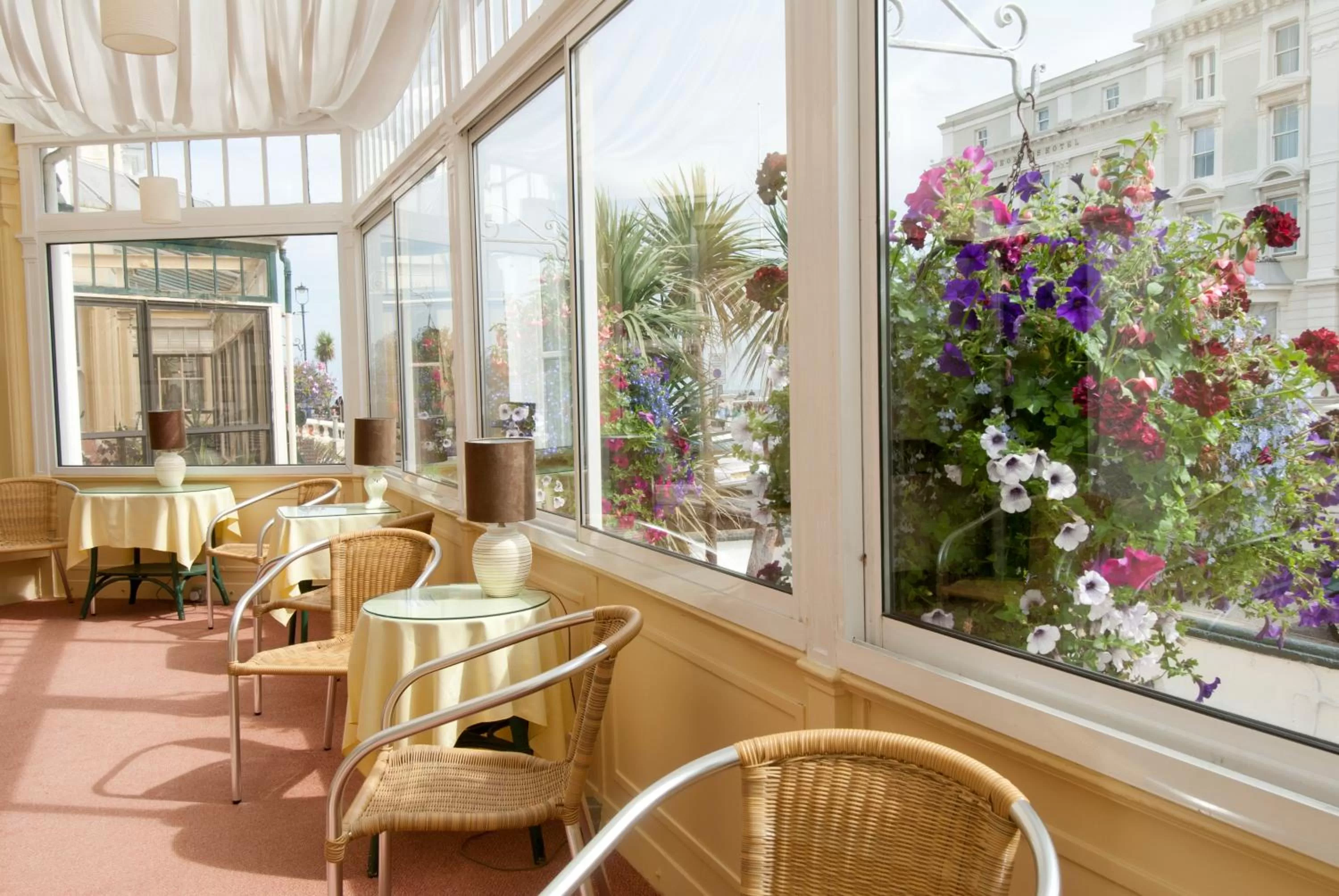 Seating area in White Heather Hotel