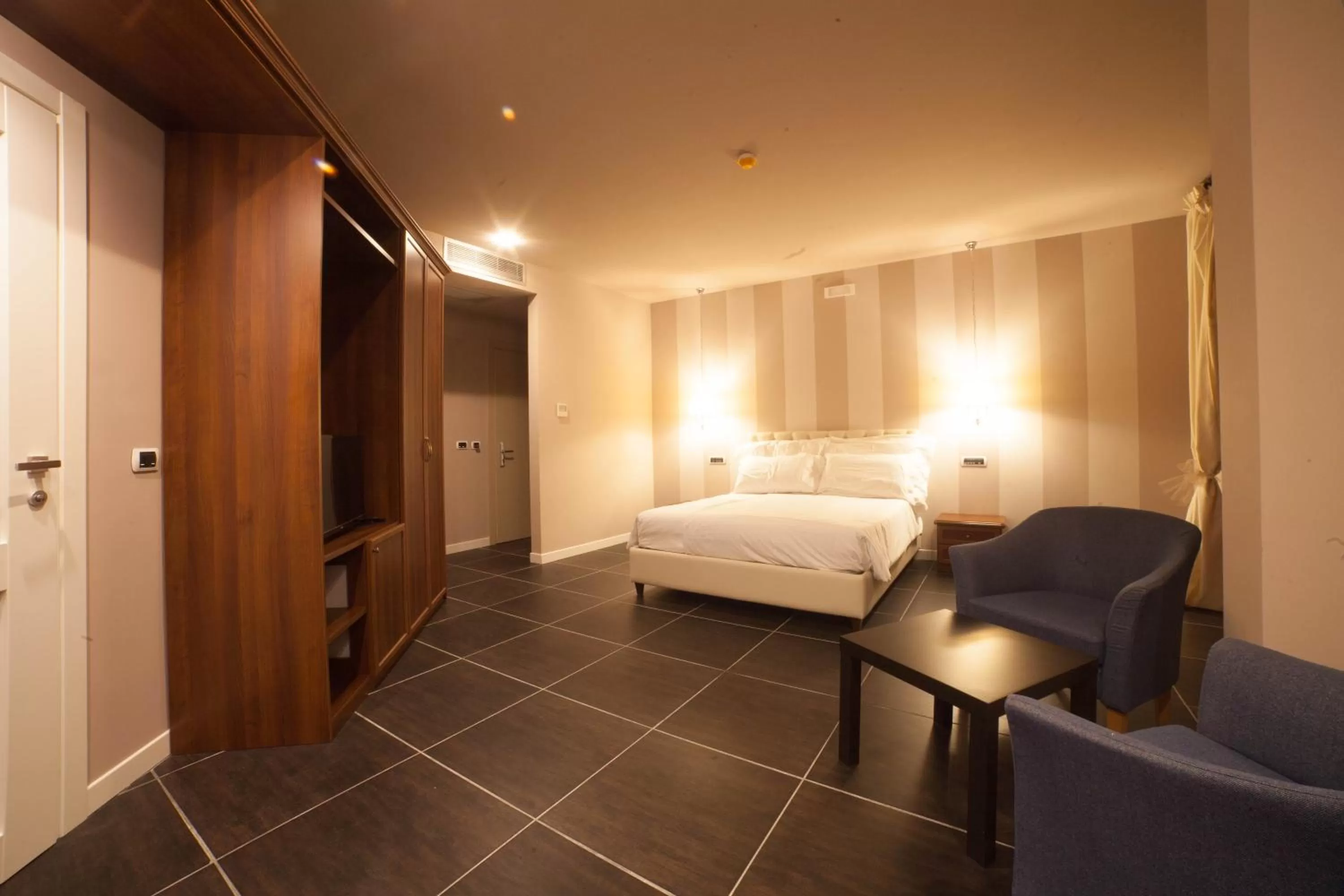 Bed in Roccamonfina Palace Hotel