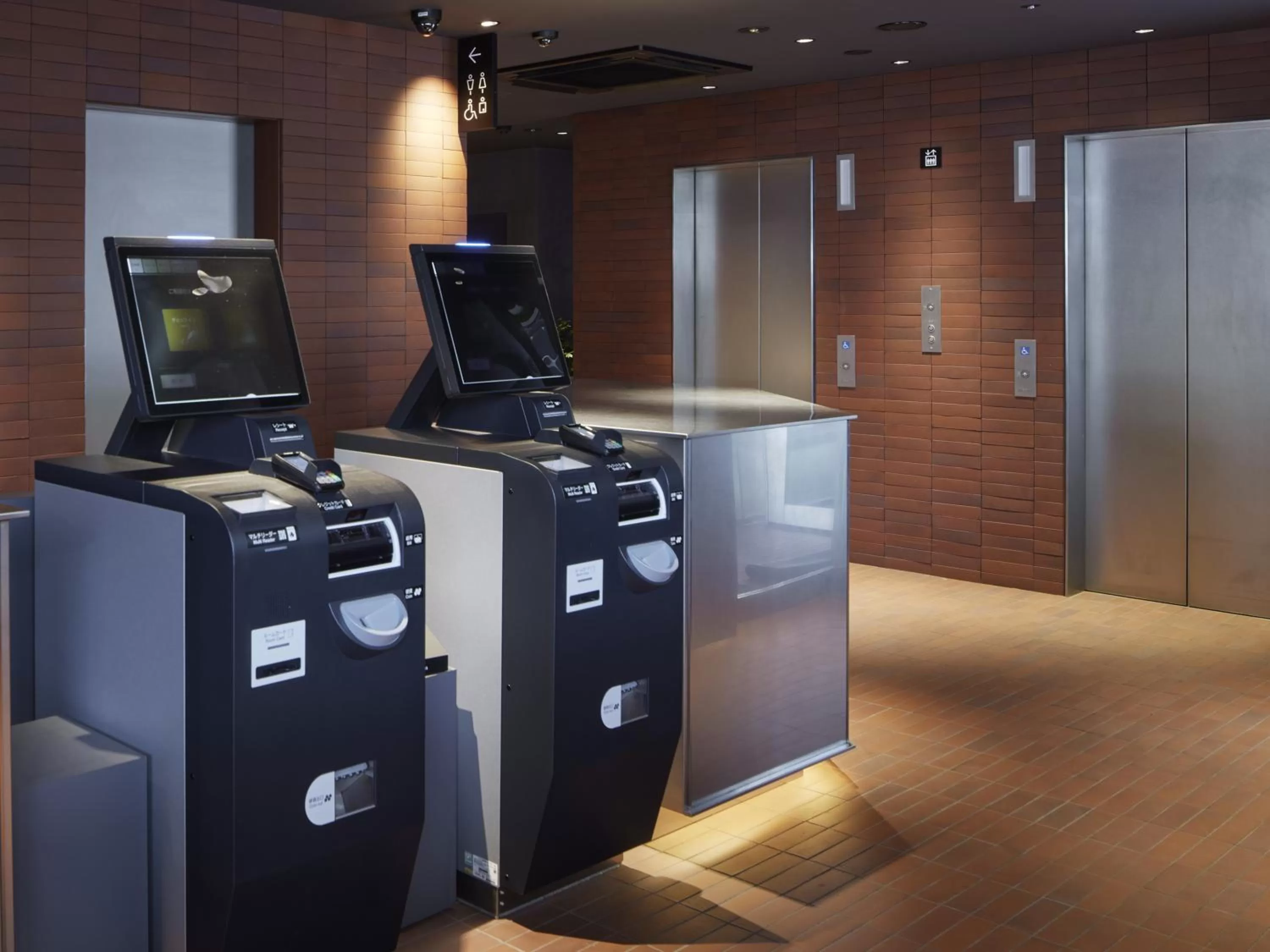 Lobby or reception in hotel androoms Sapporo Susukino