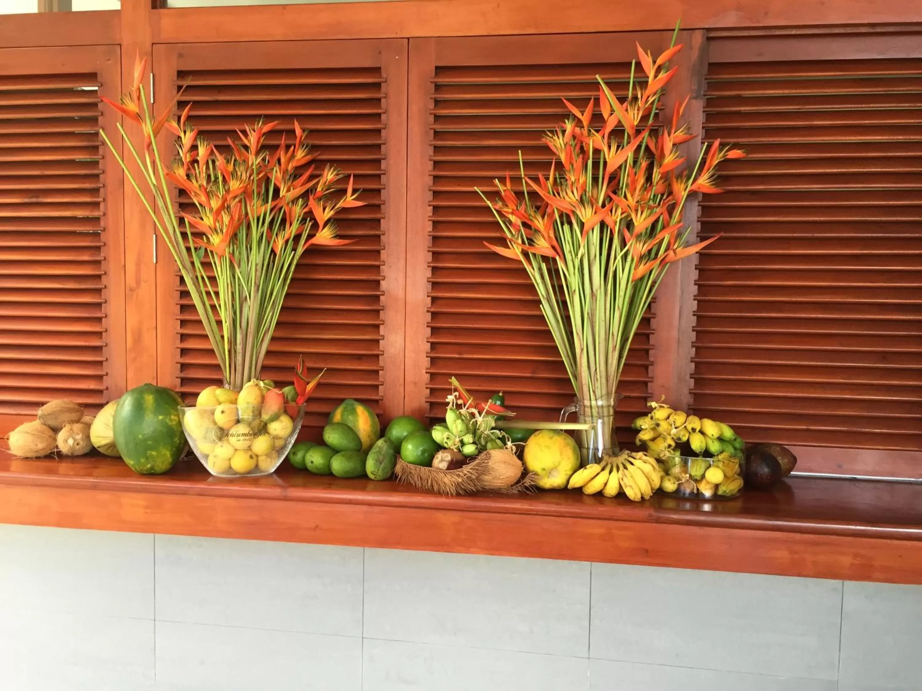 Decorative detail, Food in Hilltop Boutique Hotel