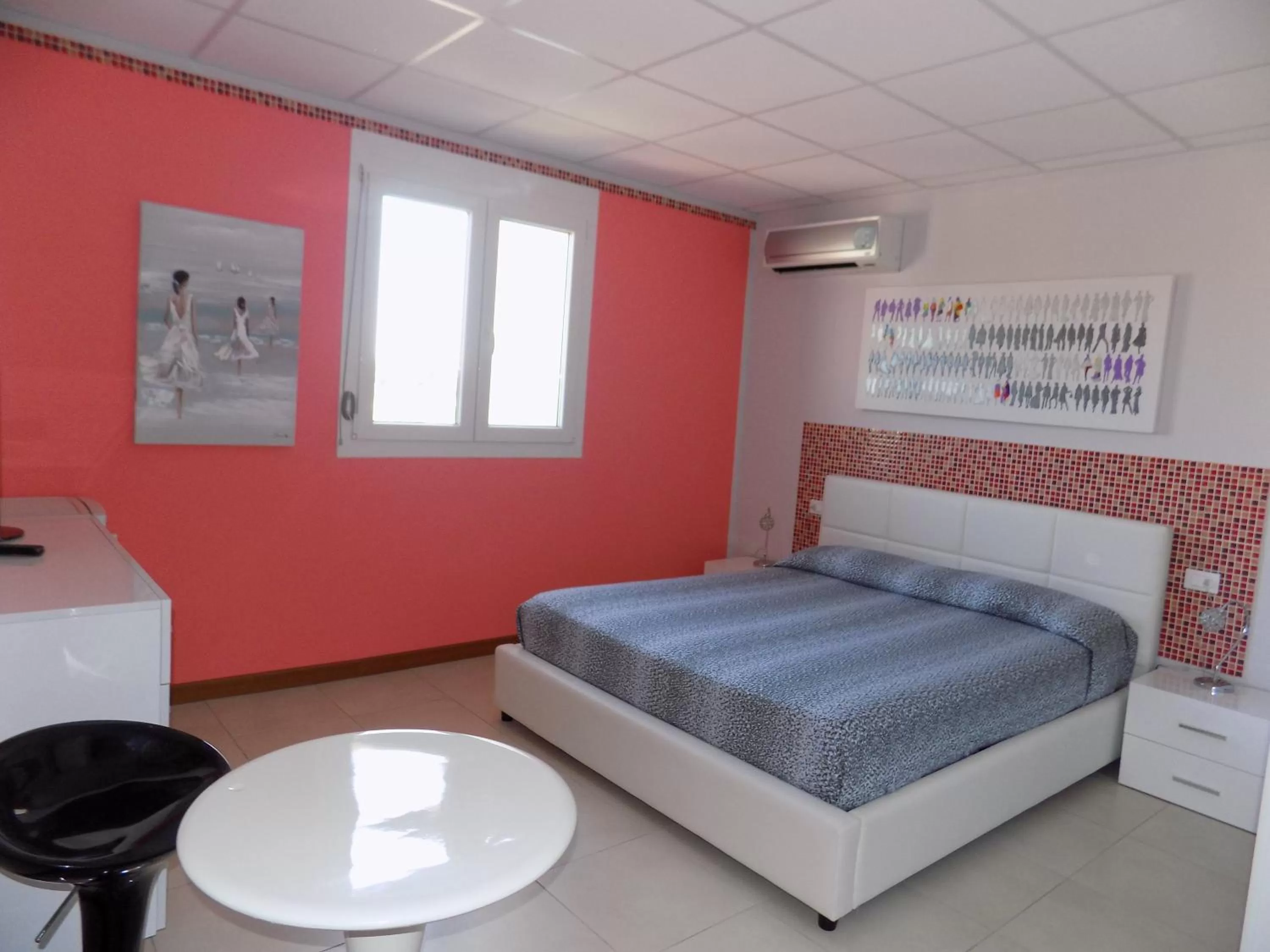 Bedroom, Bed in Hotel Residence Sole