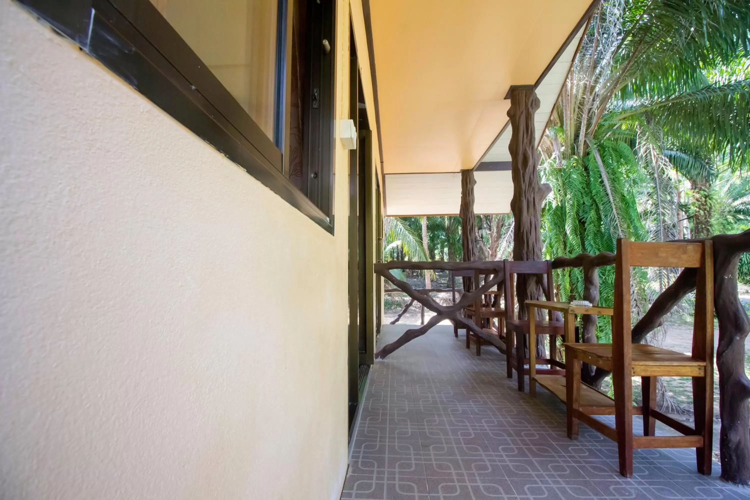 Balcony/Terrace in Khao Sok Palmview Resort