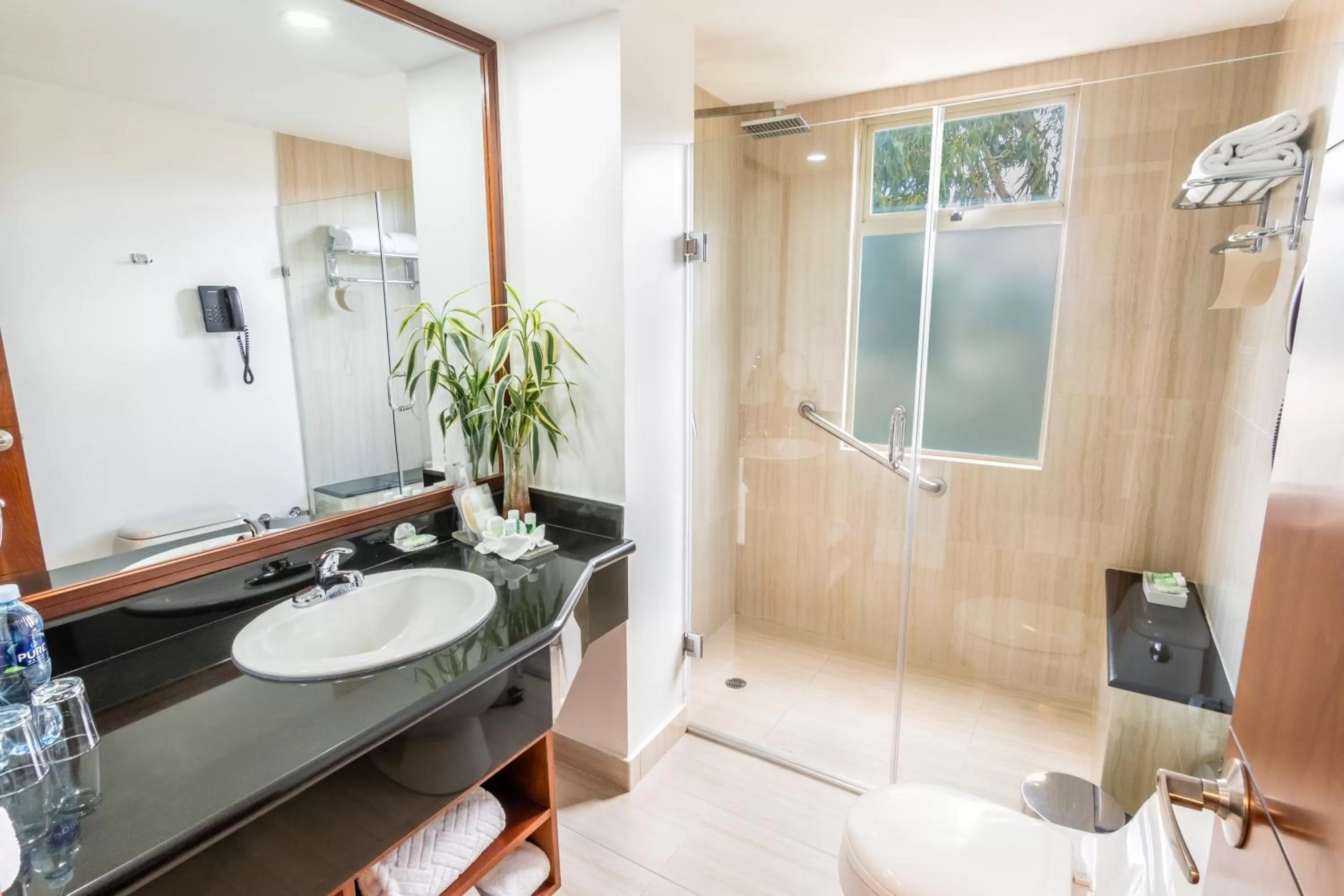 Shower in Sonesta Hotel Loja