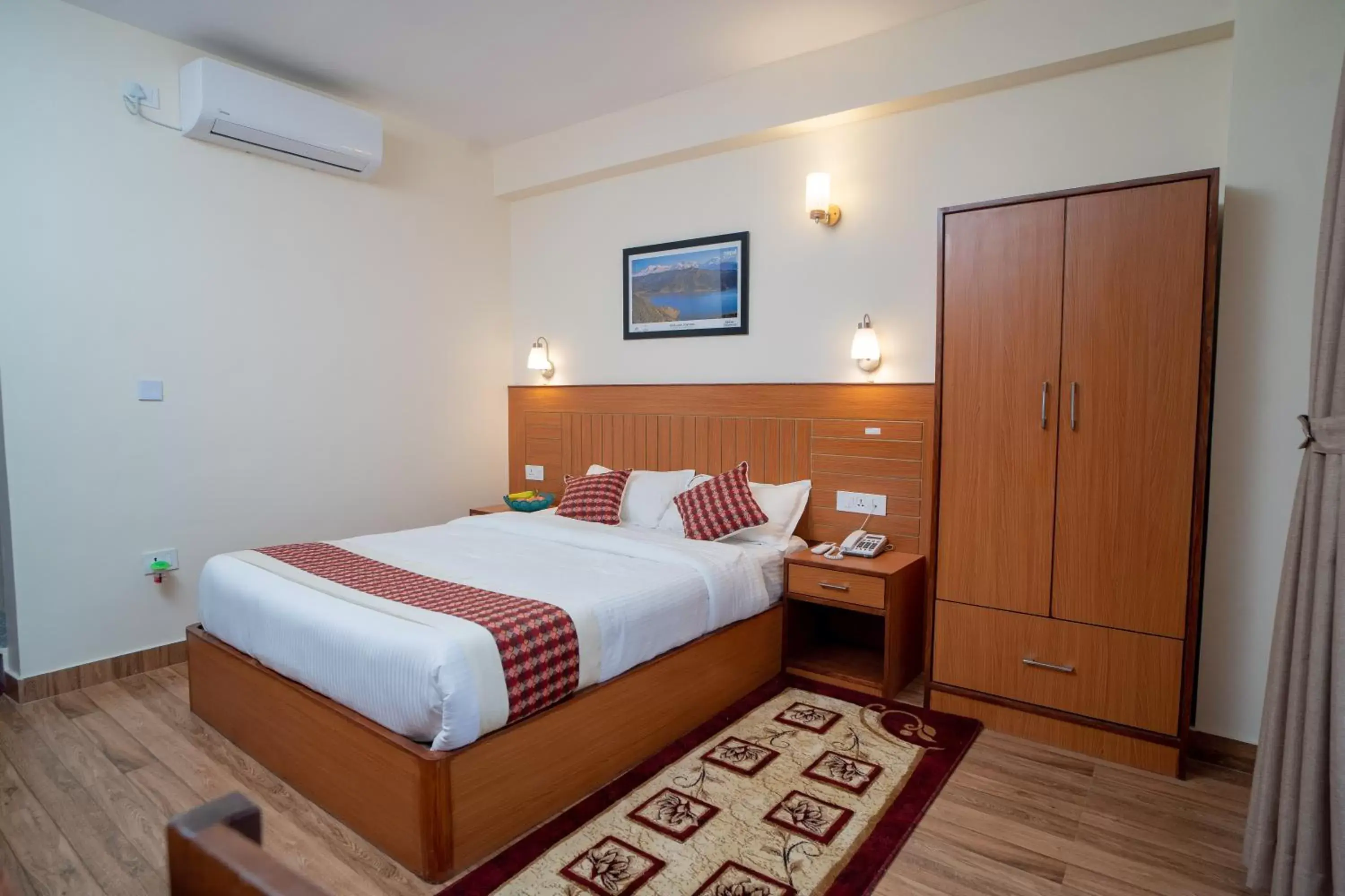 Deluxe Double or Twin Room with Balcony - single occupancy in Madhuban Hotel Deluxe Double or Twin Room with Balcony - single occupancy in Madhuban Hotel