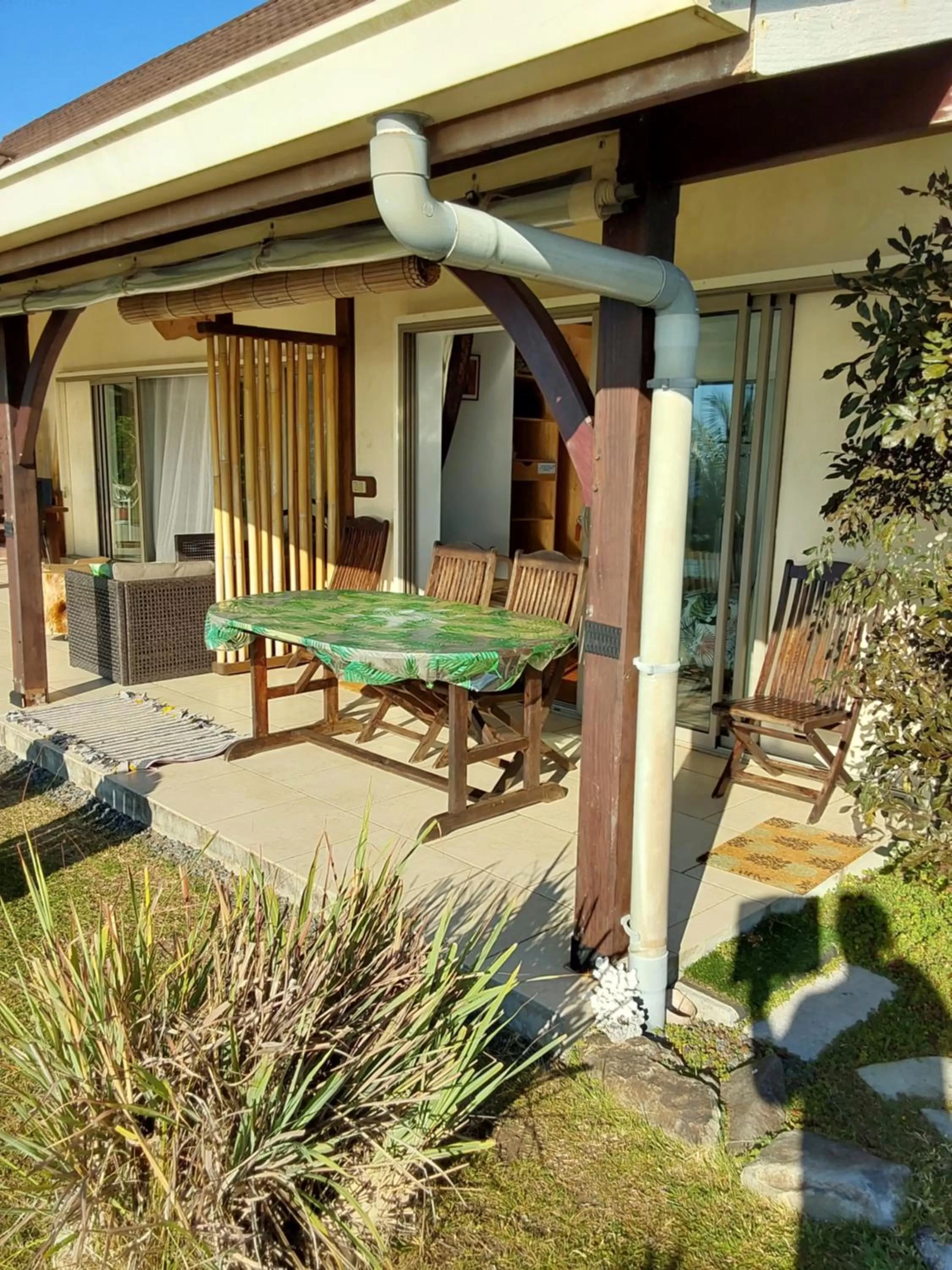Patio in Faré Mahi Mahi