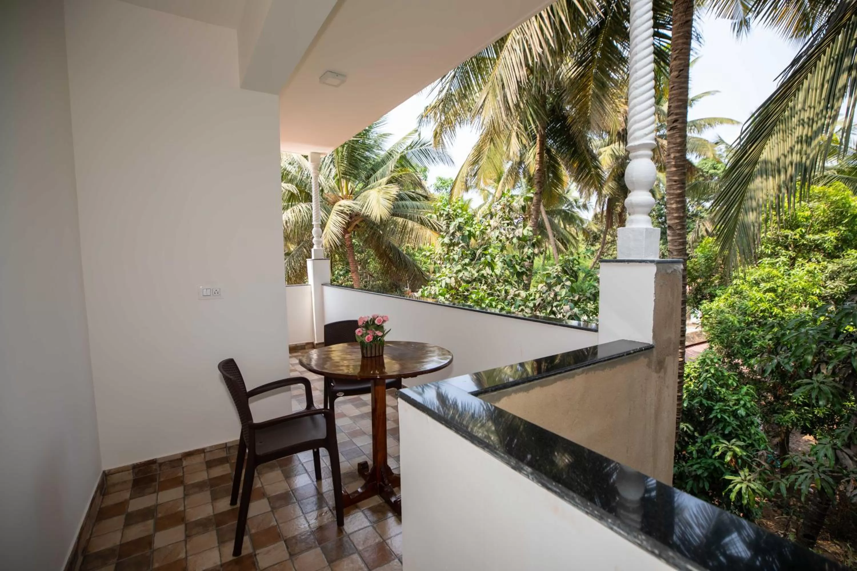 Balcony/Terrace in The Woodside Inn