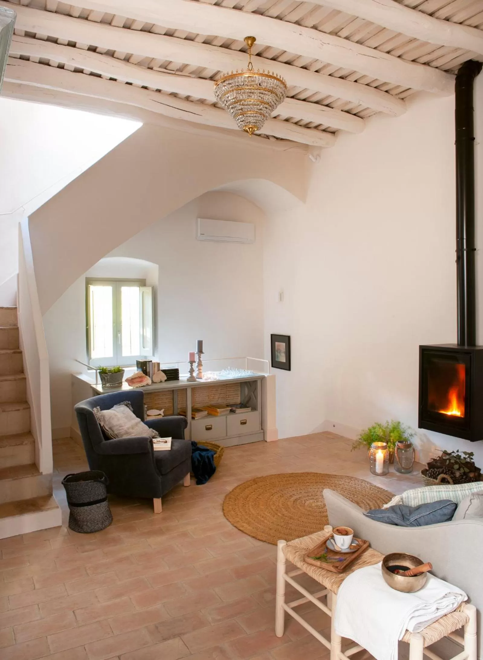 Living room in Arkhé Hotel Boutique Pals