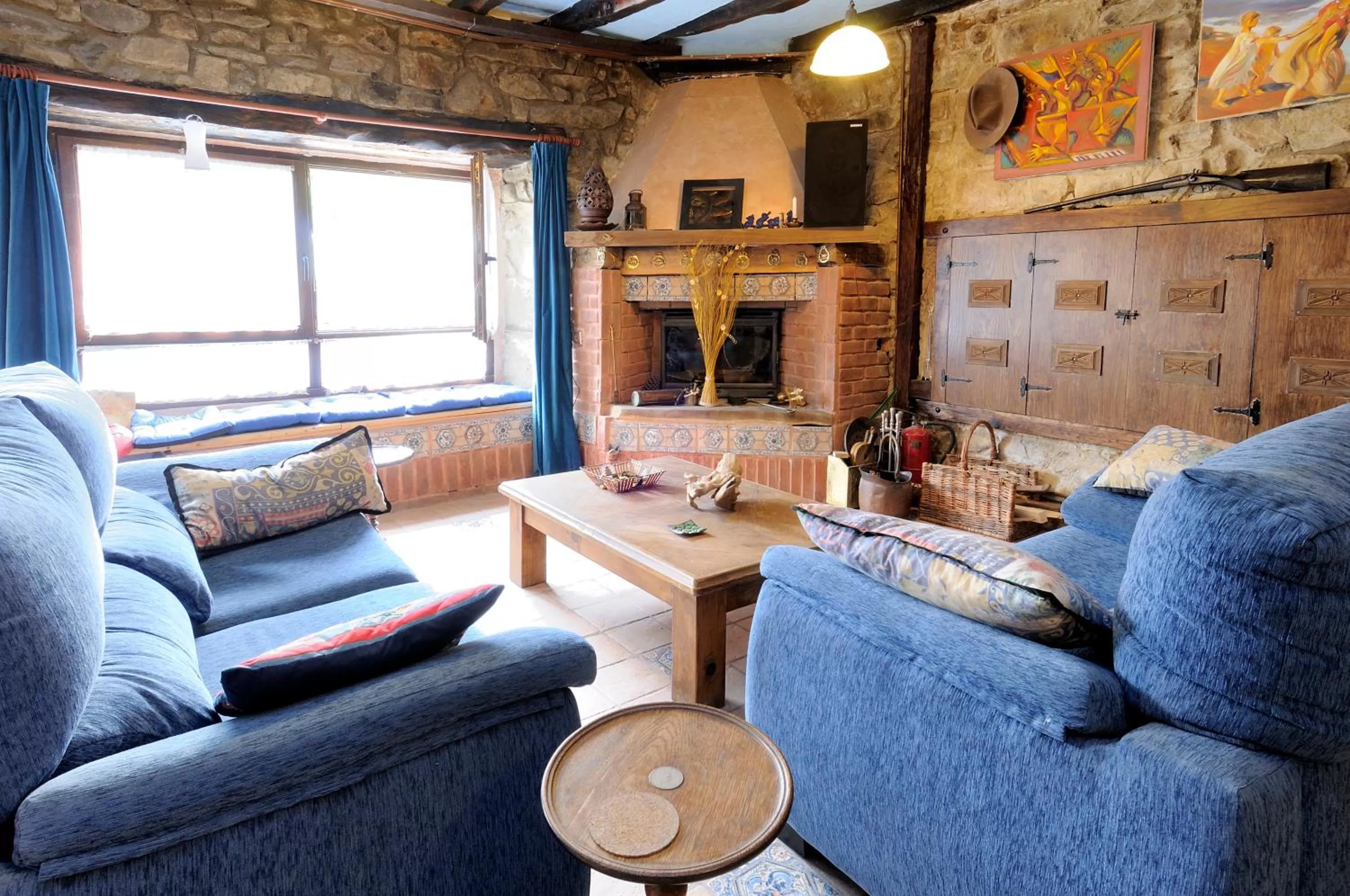 Decorative detail in Eguzki B&B