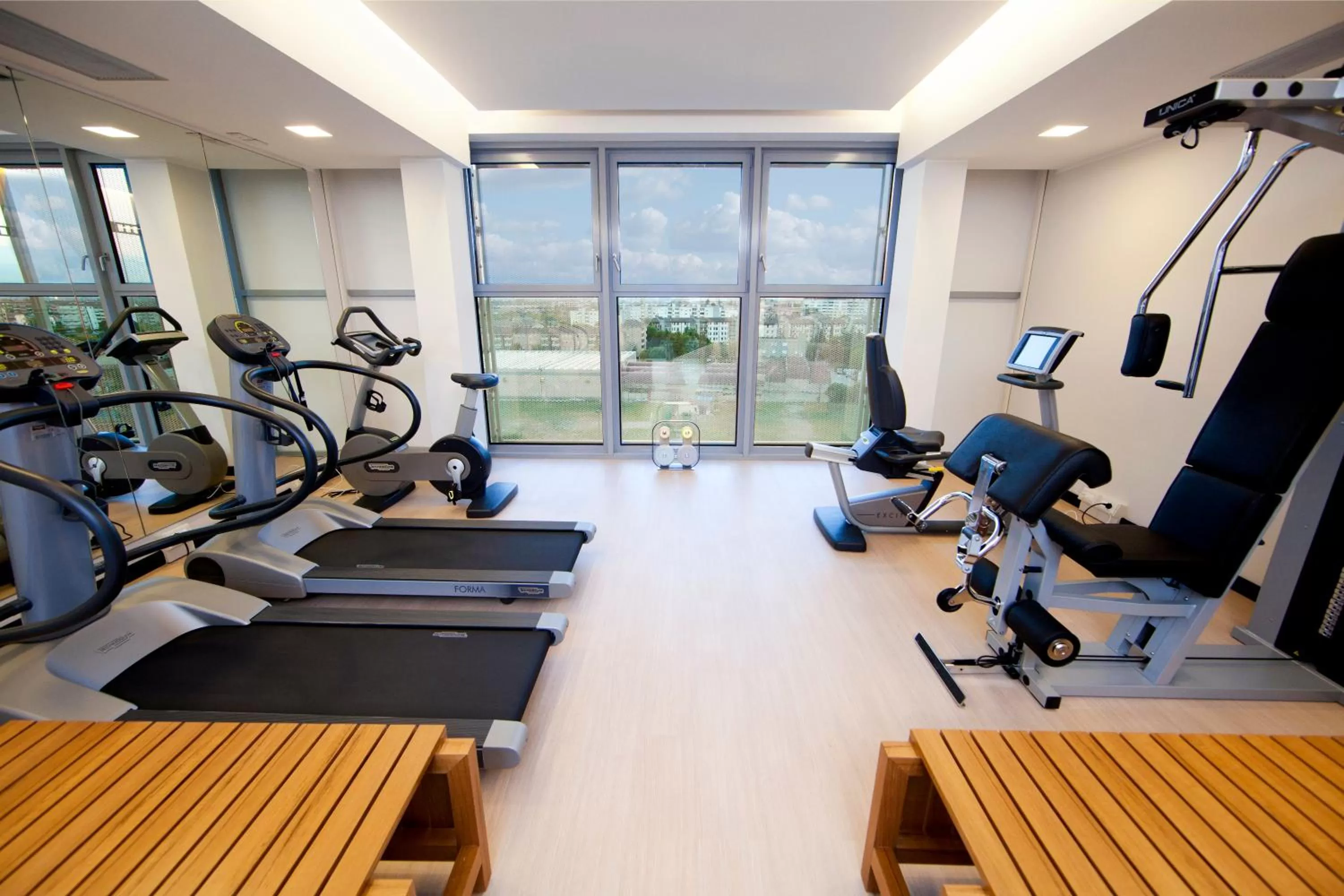 Fitness centre/facilities in Crowne Plaza Verona Fiera by IHG