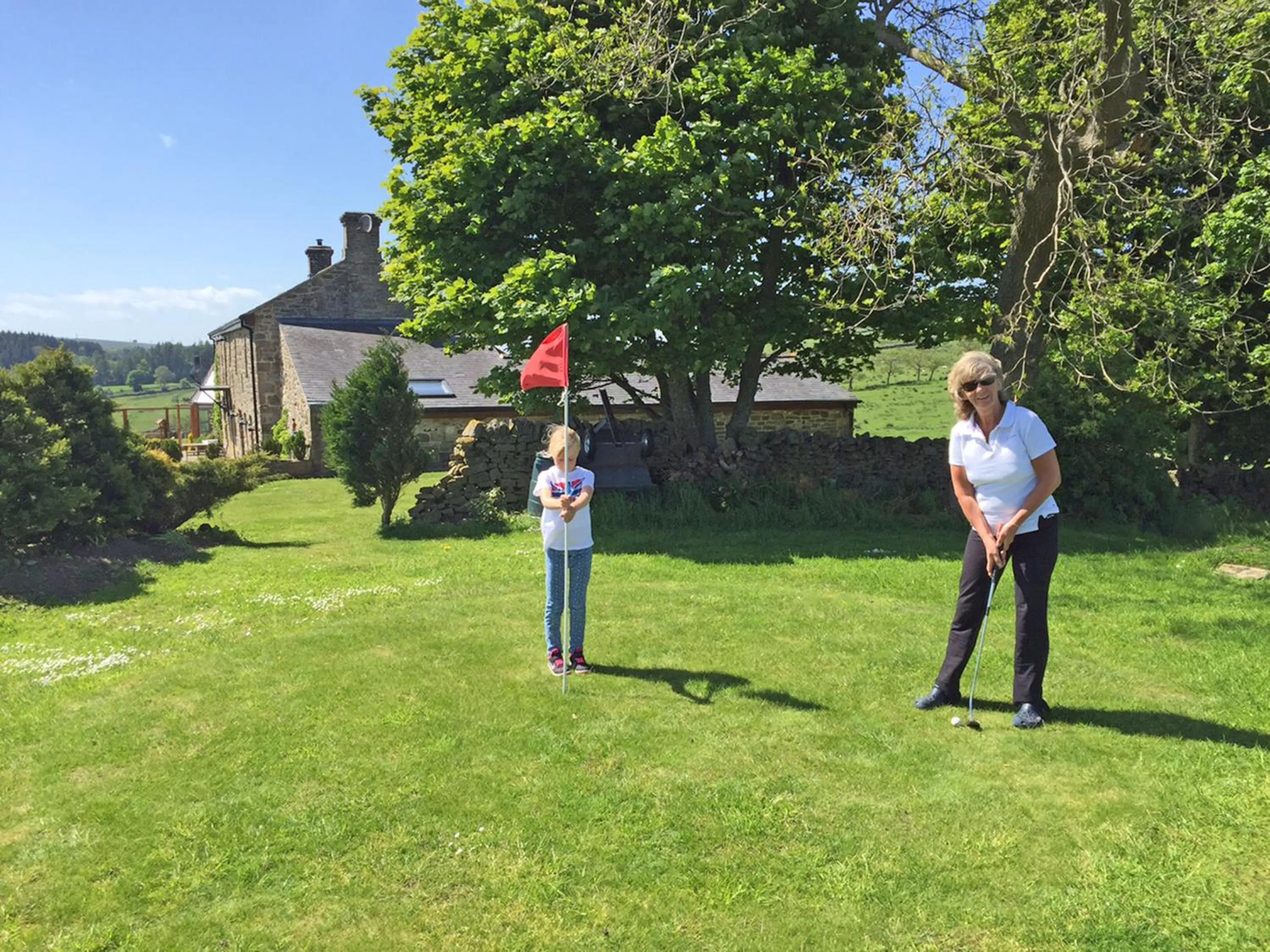 Golfcourse in Centre Of Britain Hotel
