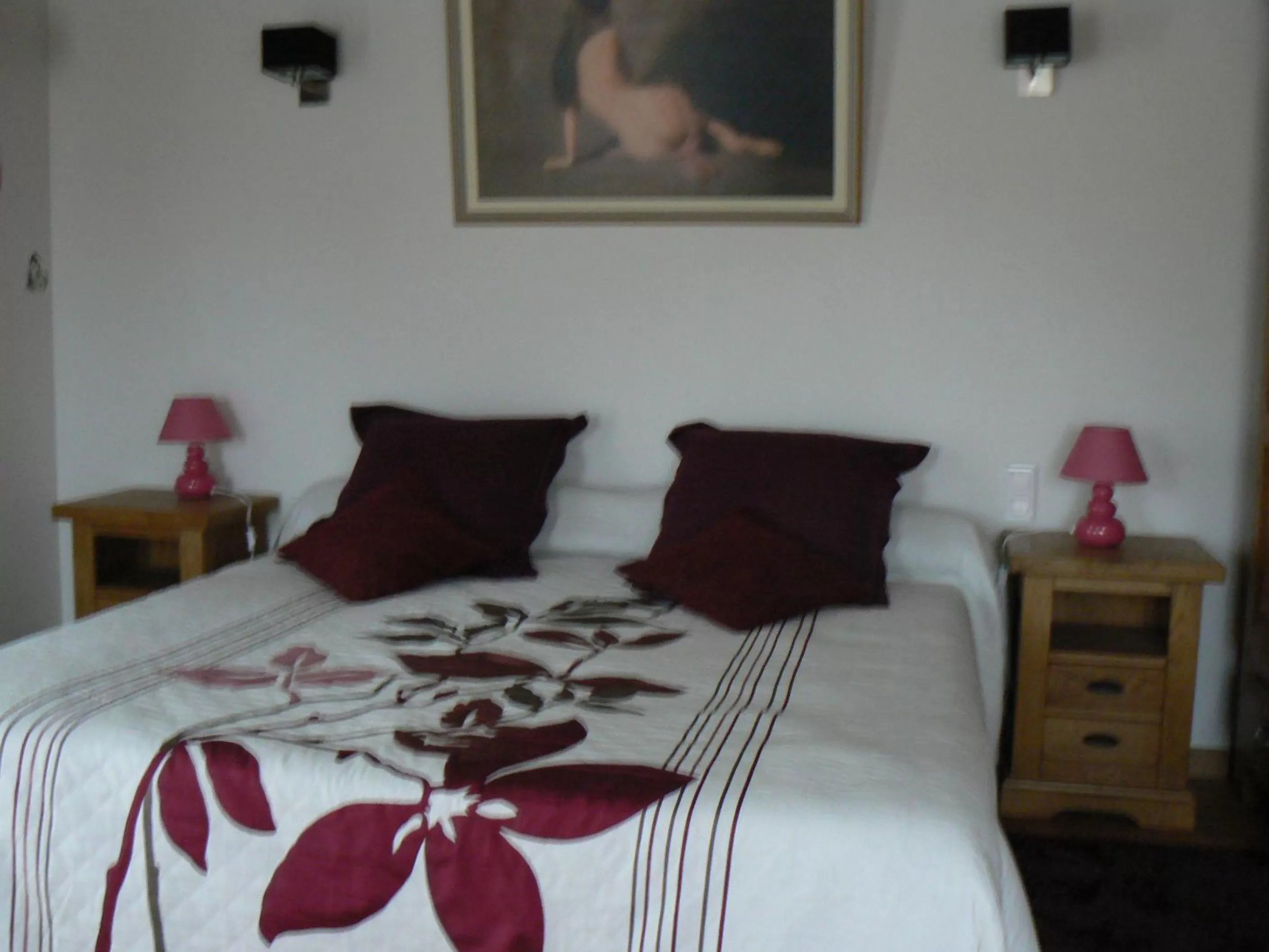 Bed in Le Manoir des Chapelles