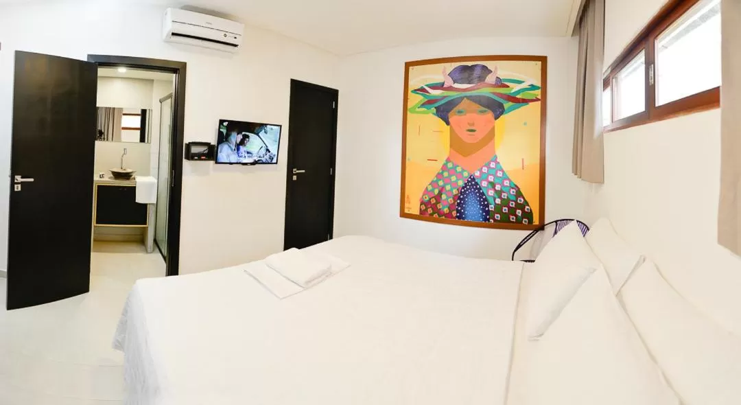 Bed in Xilo Design Hotel