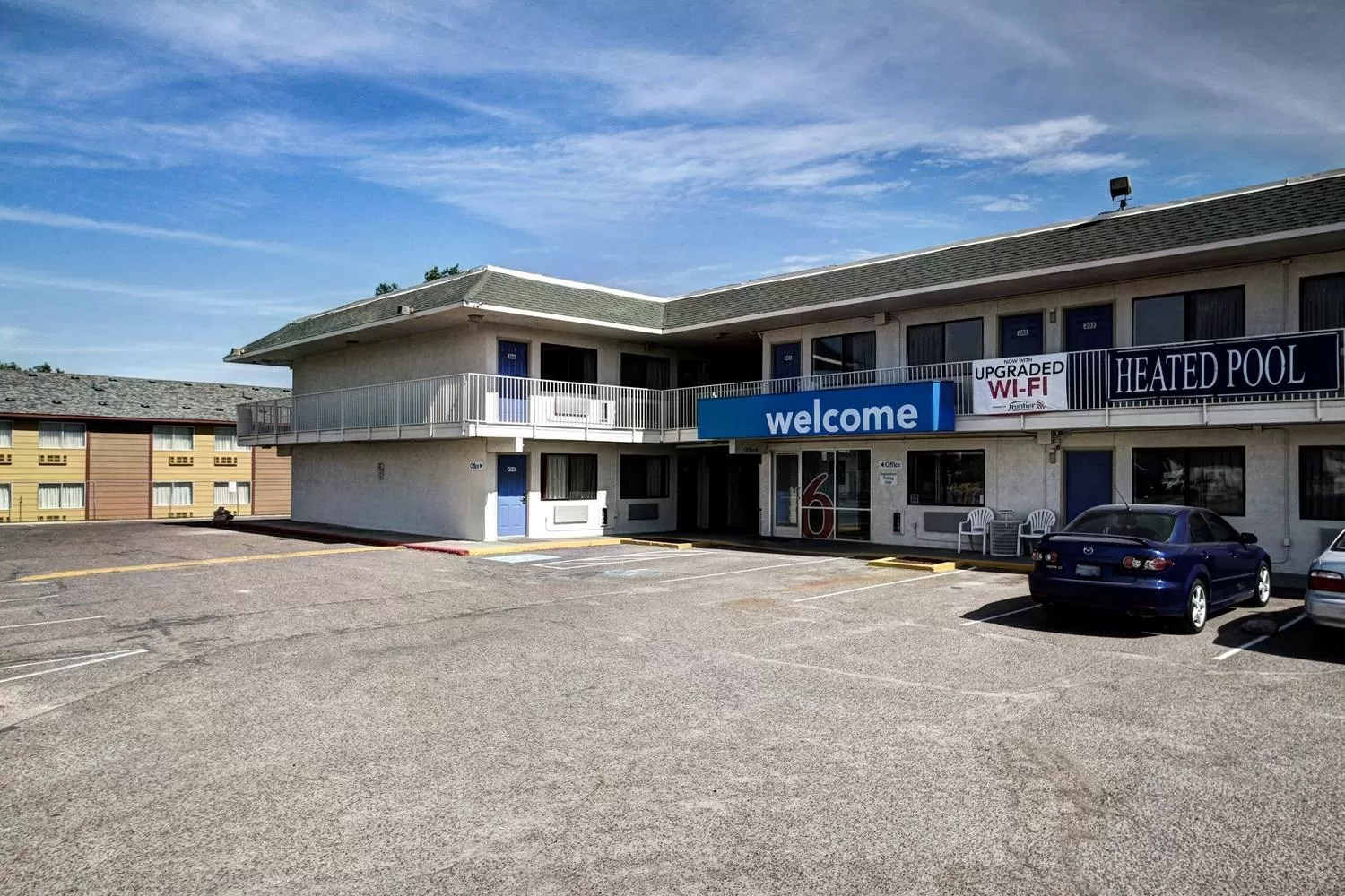 Property building in Motel 6 Wells