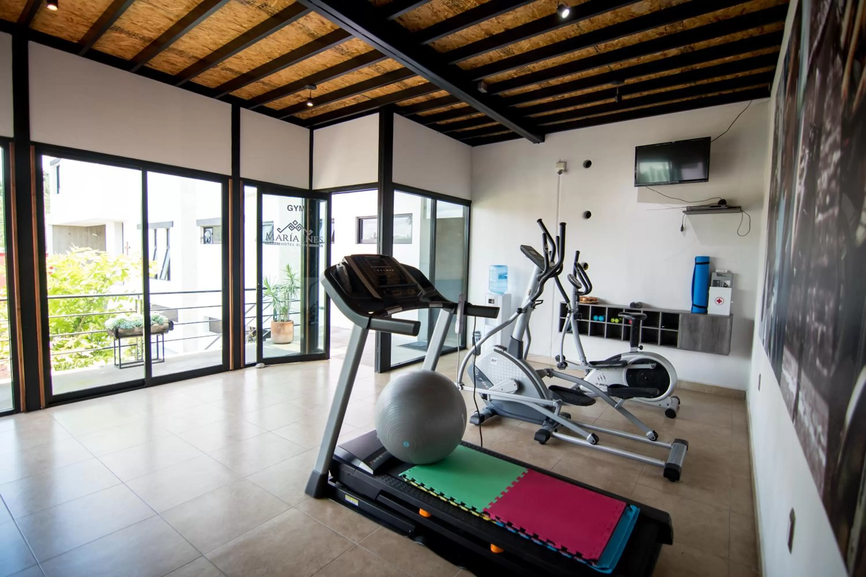 Fitness centre/facilities in Maria Ines Hotel Suite