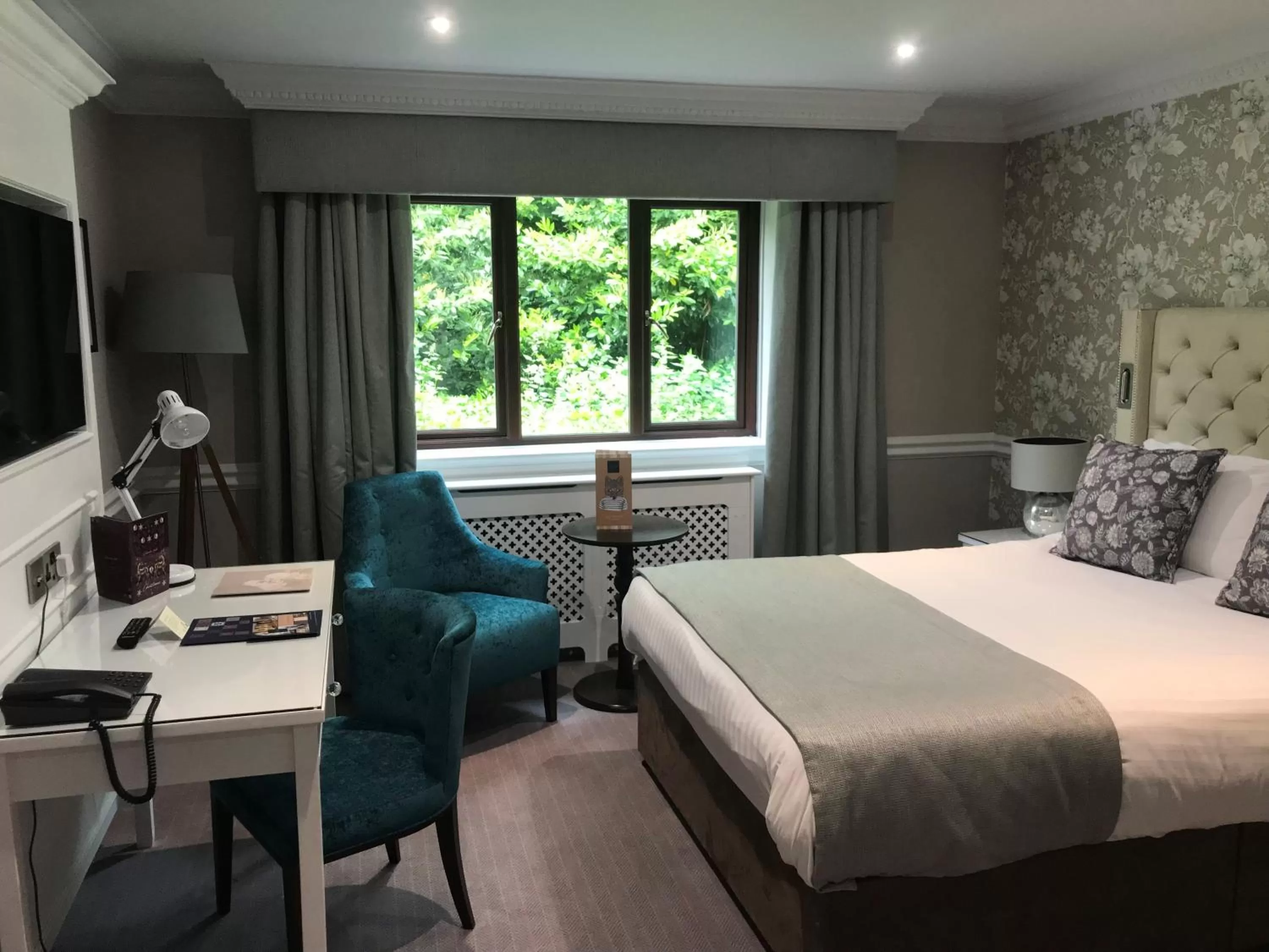 Bed in Redworth Hall Hotel- Part of the Cairn Collection