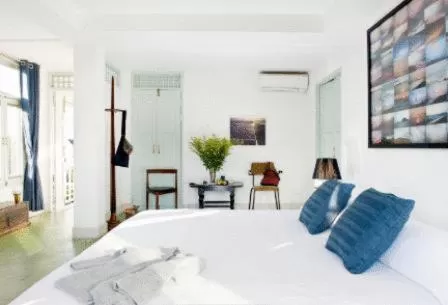 Bed in Villa Duangchampa