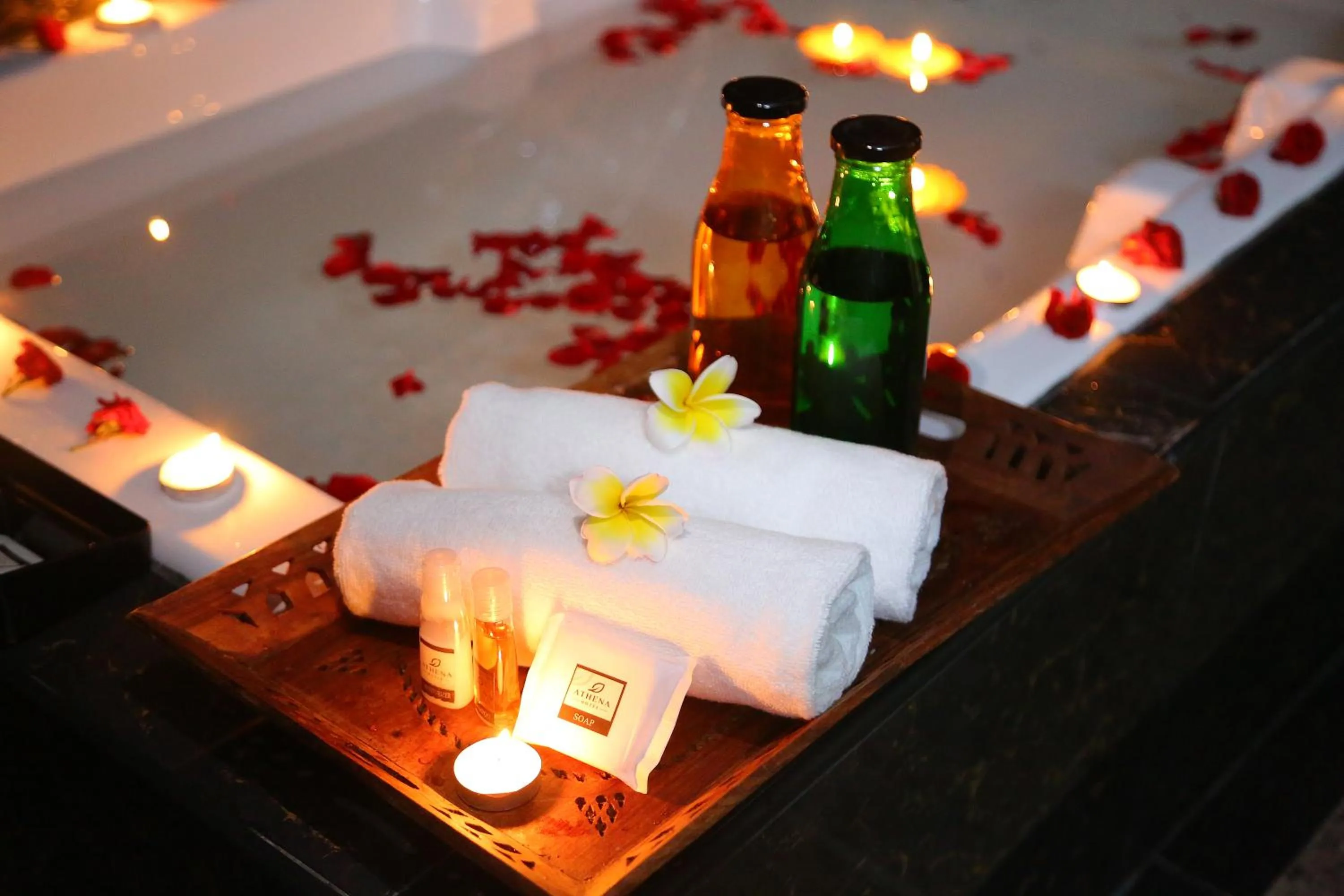 Bathroom in Athena Hotel