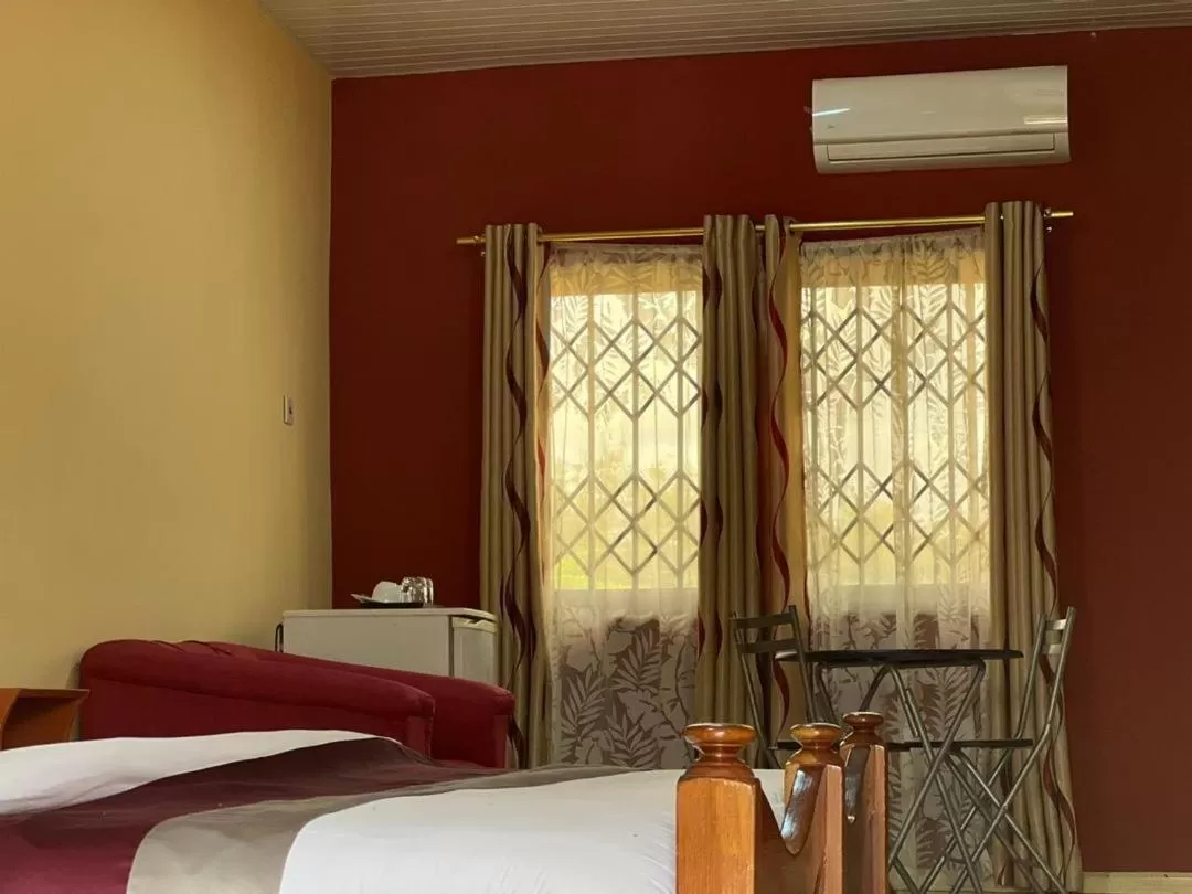 Bed in Hans Cottage Botel