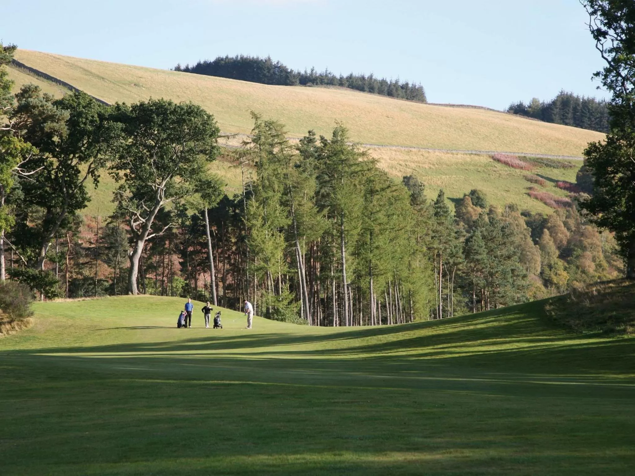 Golfcourse in Macdonald Cardrona Hotel, Golf & Spa