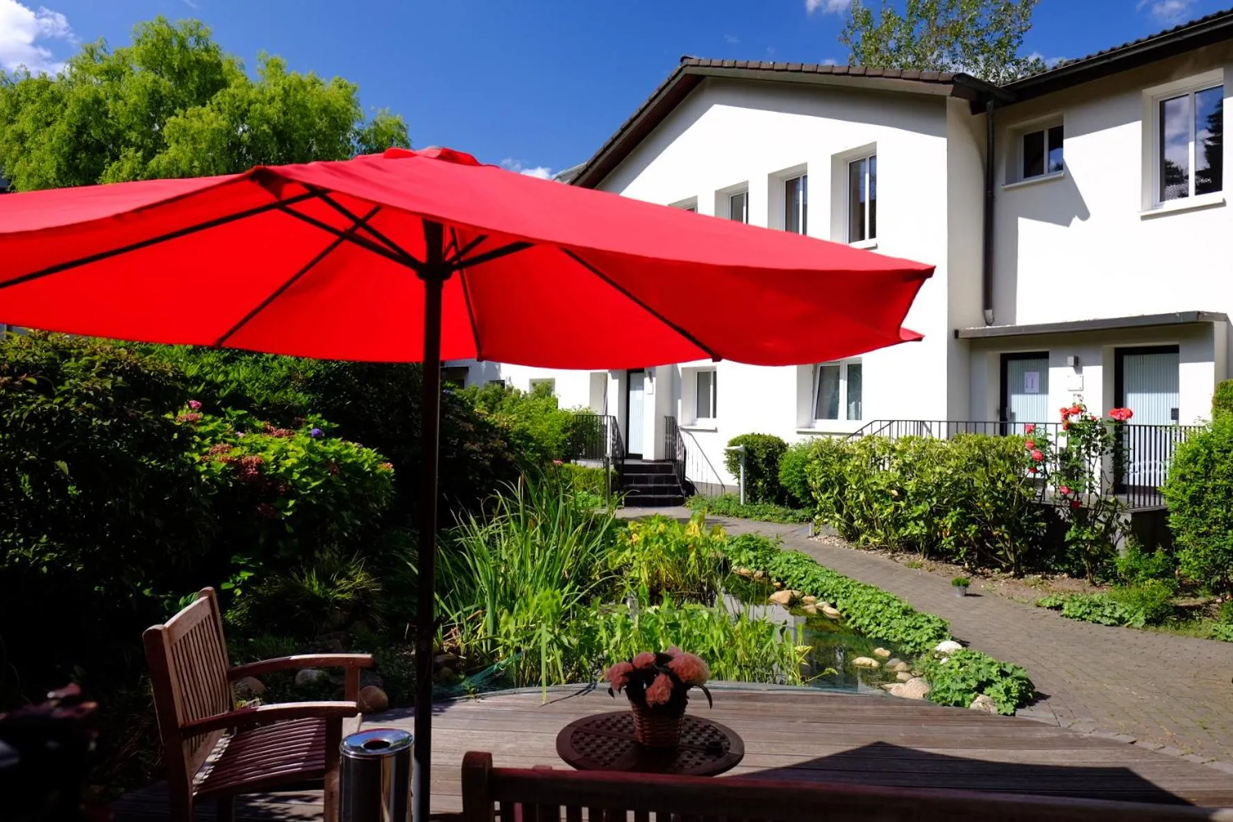 Garden in Hotel An der Gruga