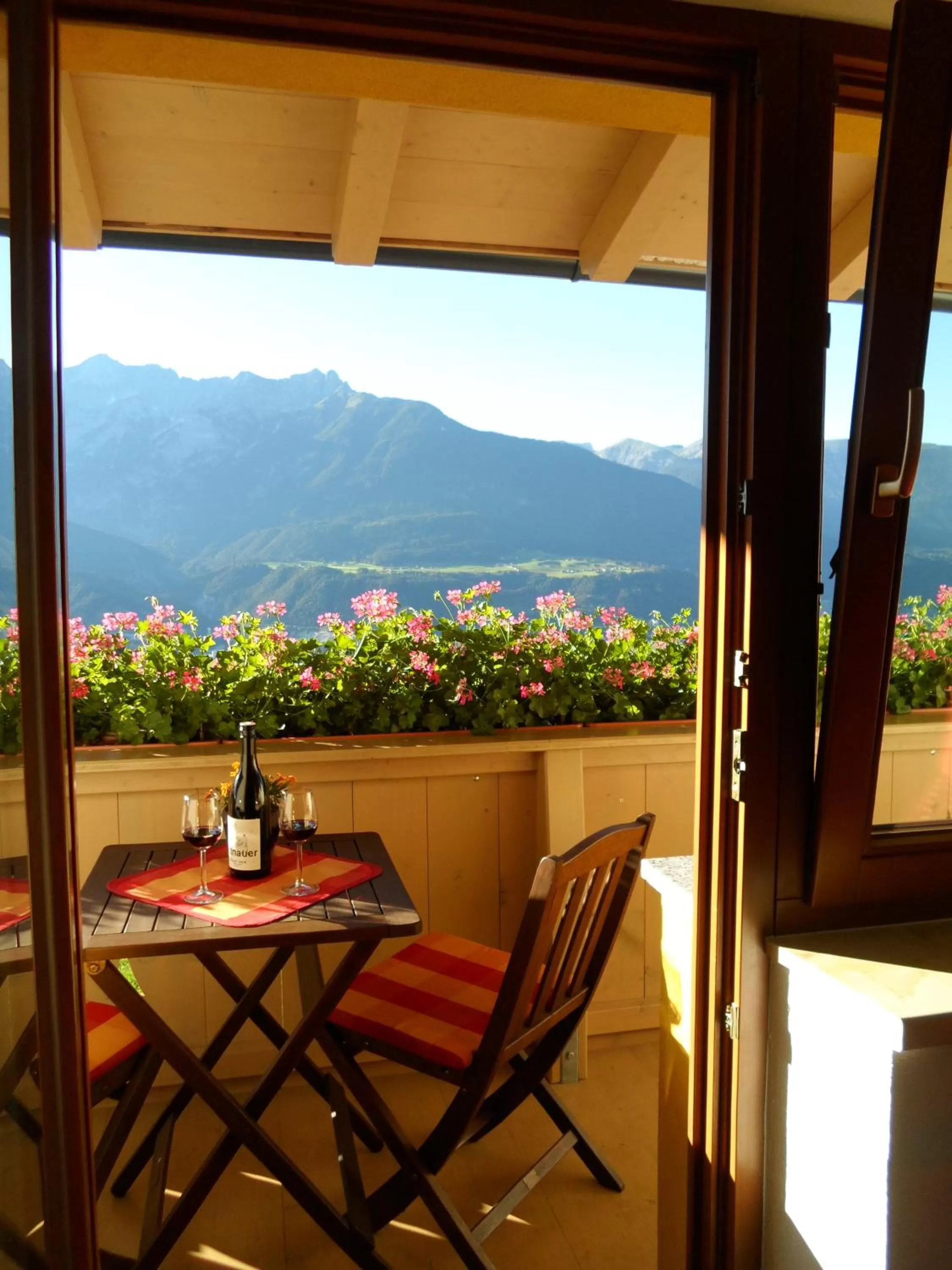 Balcony/Terrace in Hotel Garni Regina