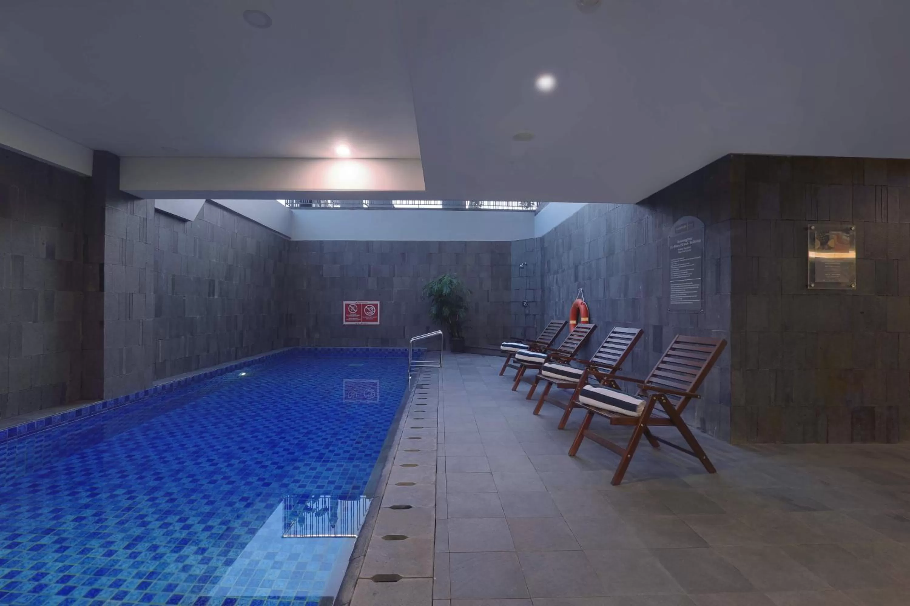 Swimming pool in Harper Cikarang by ASTON