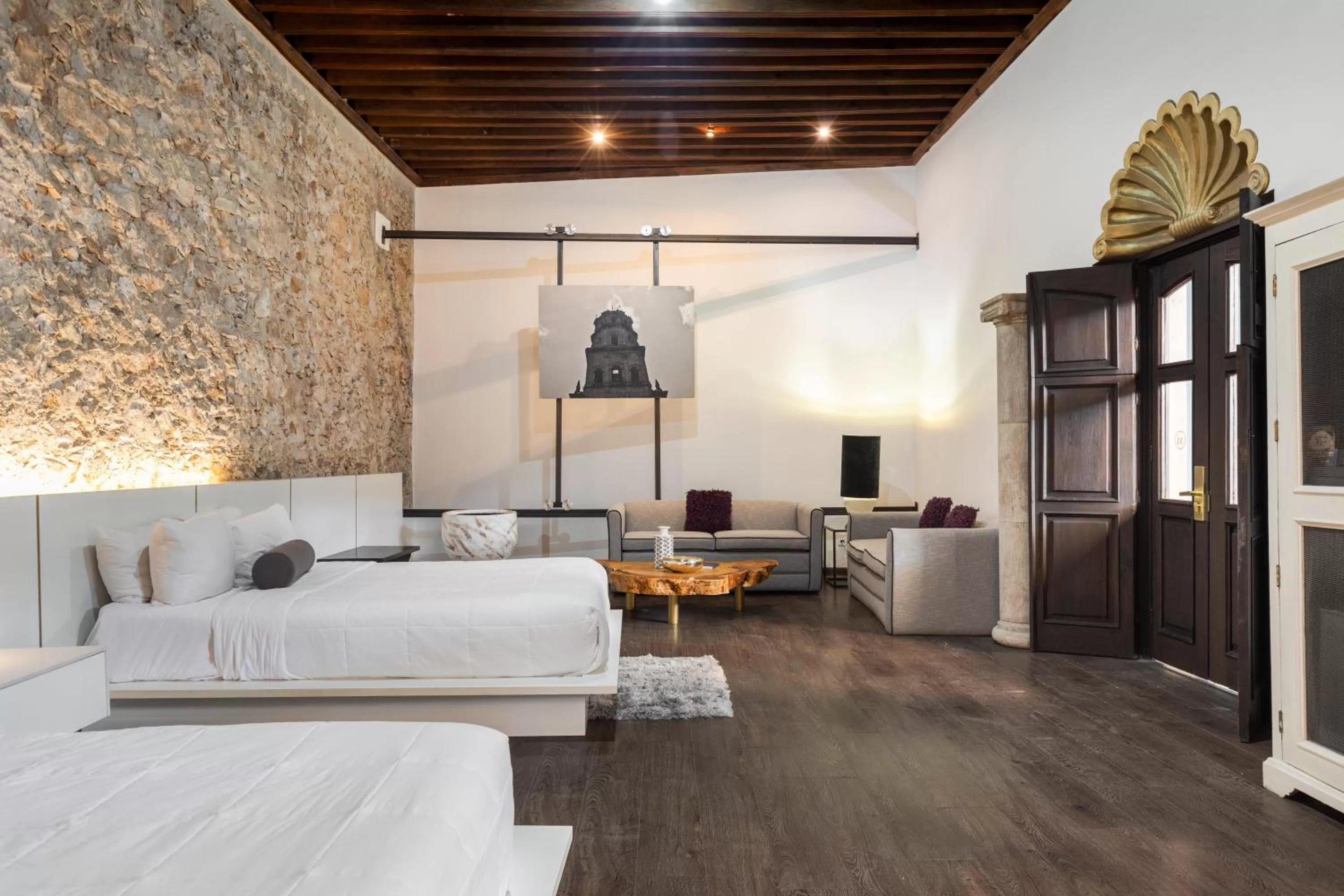 Bedroom, Bed in El Mesón de Santa Rosa